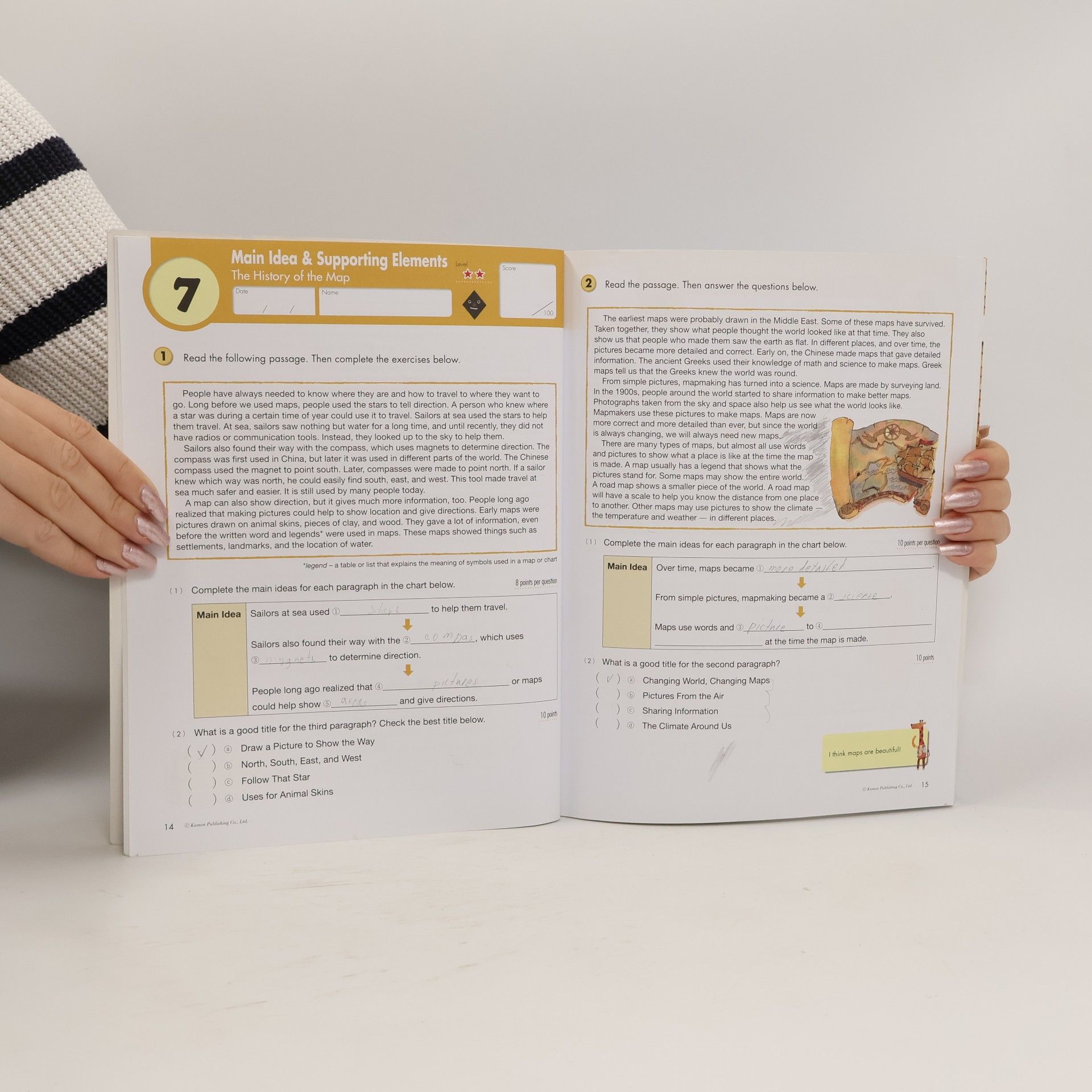 Eno Sarris Kumon Reading Workbooks: Grade 5 Reading