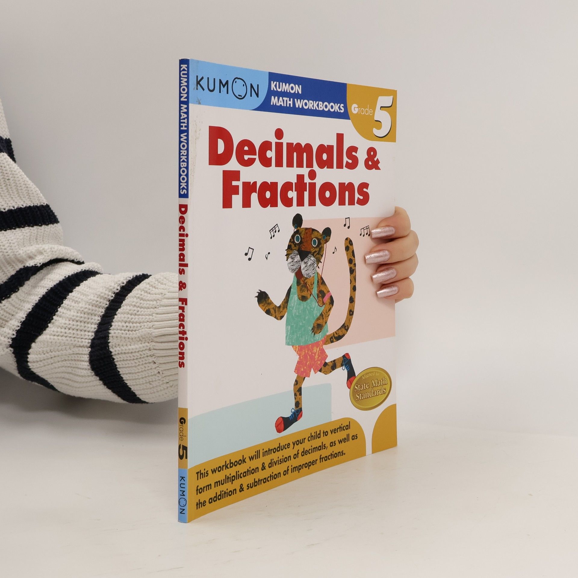 Kumon Publishing Kumon Math Workbooks: Grade 5 Decimals and Fractions