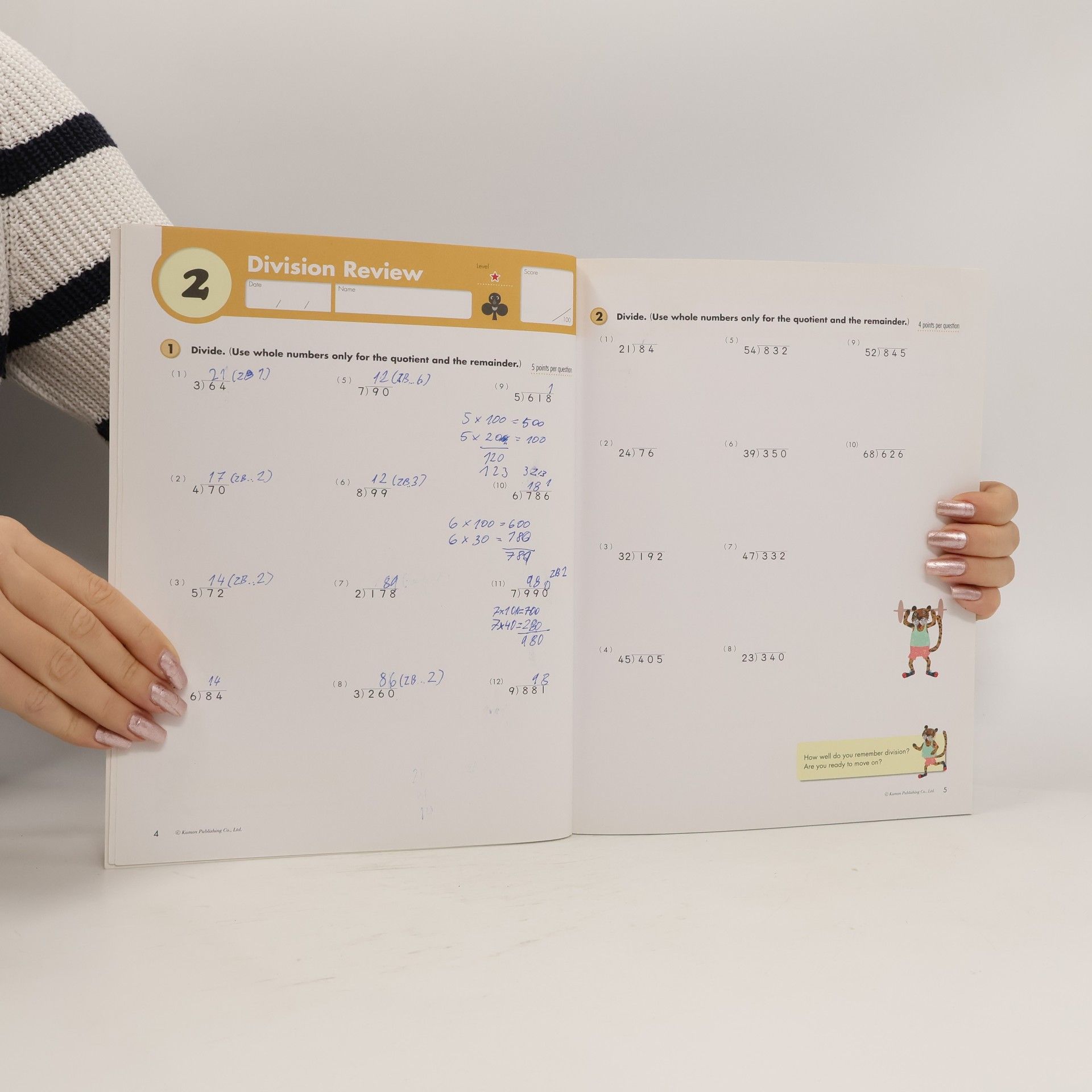 Kumon Publishing Kumon Math Workbooks: Grade 5 Decimals and Fractions