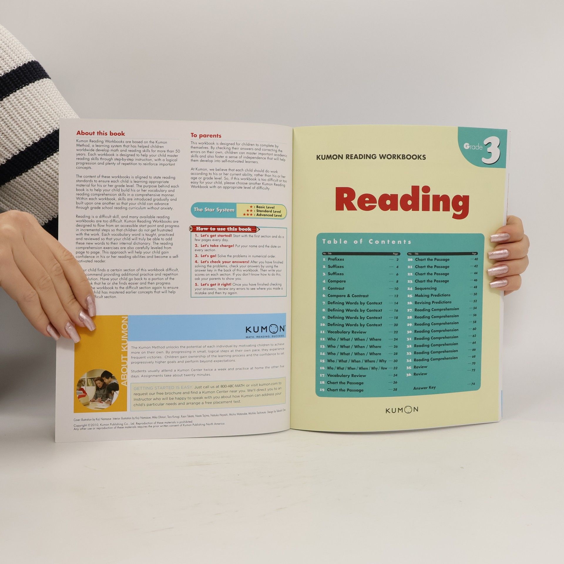 Kumon Publishing North America Kumon Reading Workbooks - 3: Grade 3 Reading