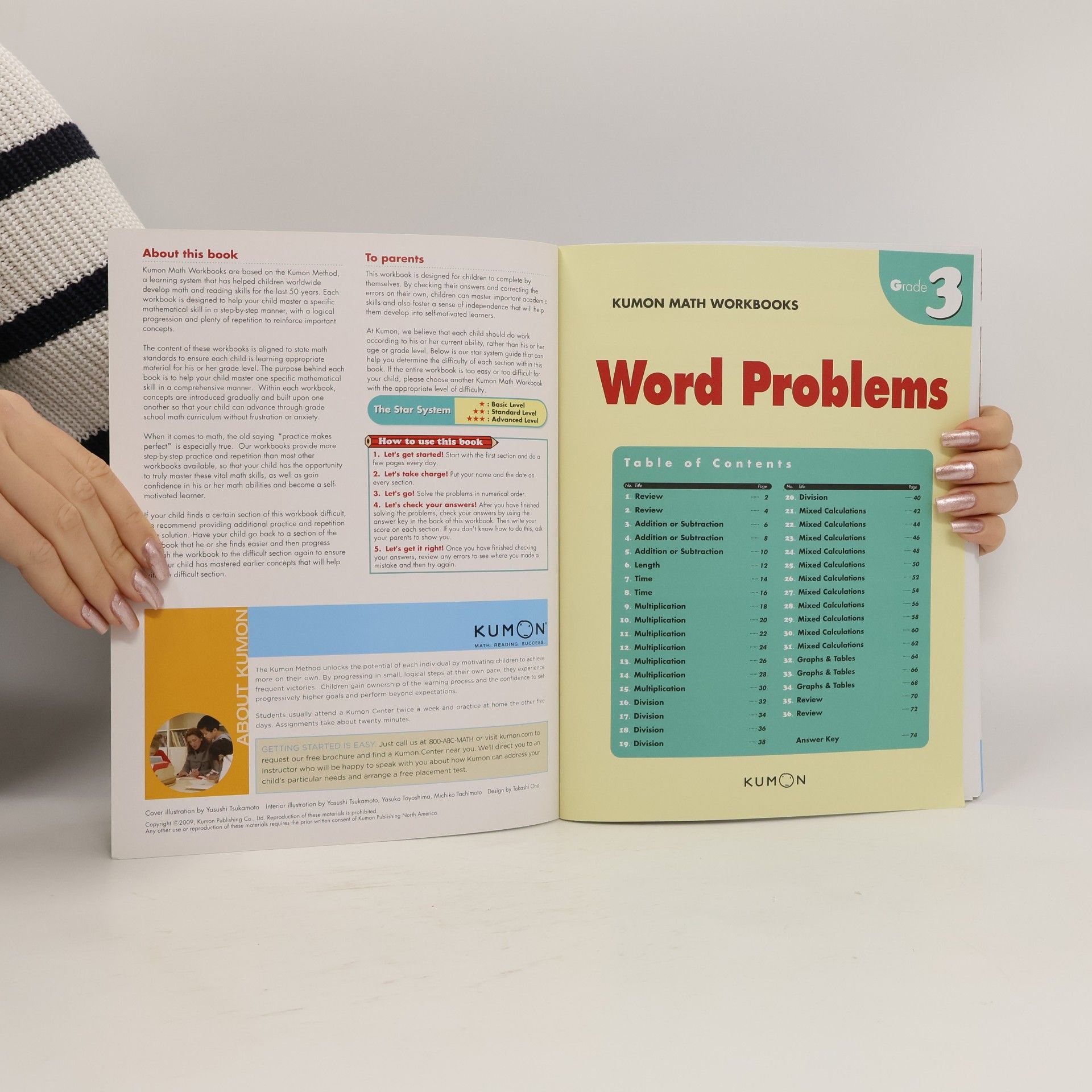 Kumon Publishing Kumon Math Workbooks: Grade 3 Word Problems