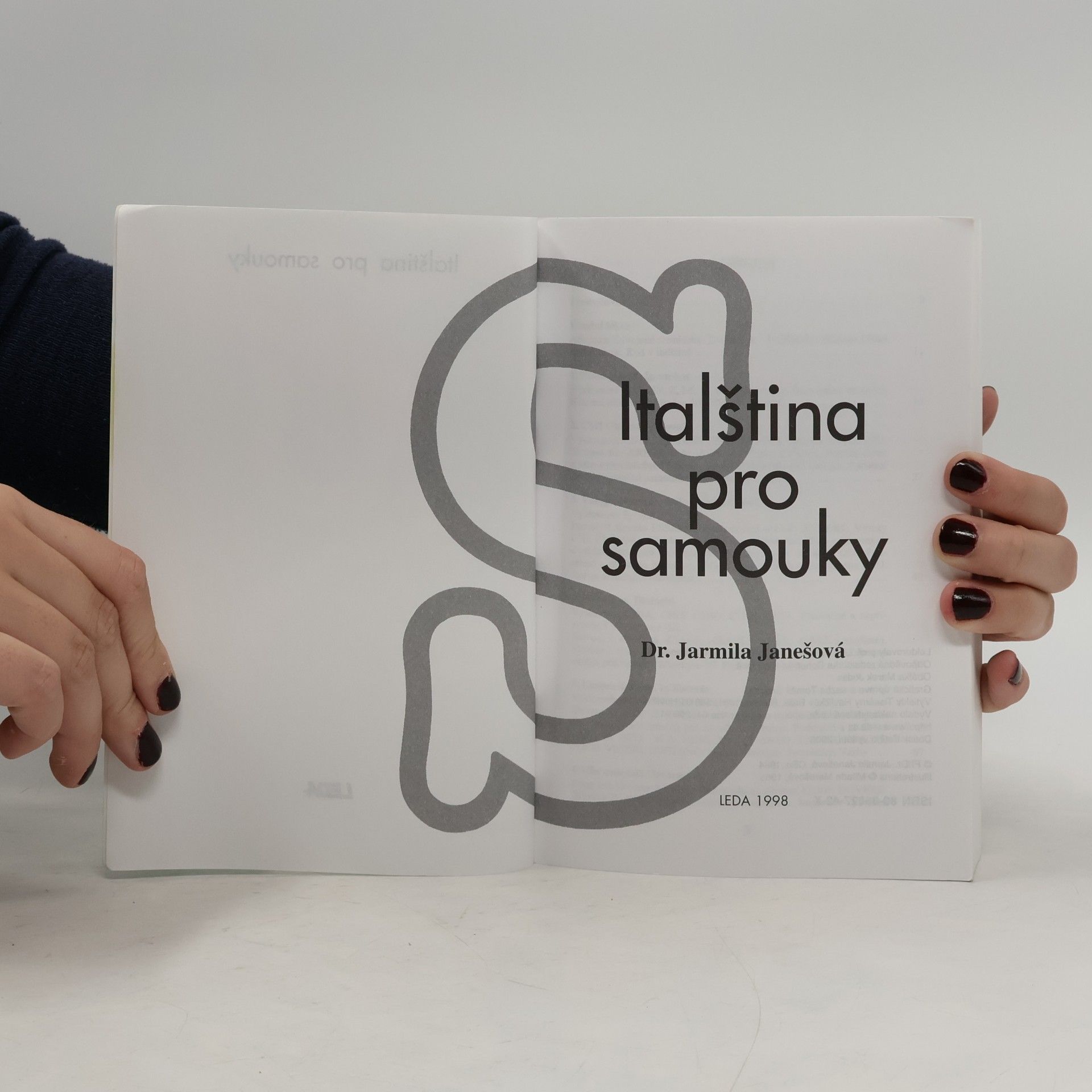 Jarmila Janešová Italština pro samouky. Učebnice