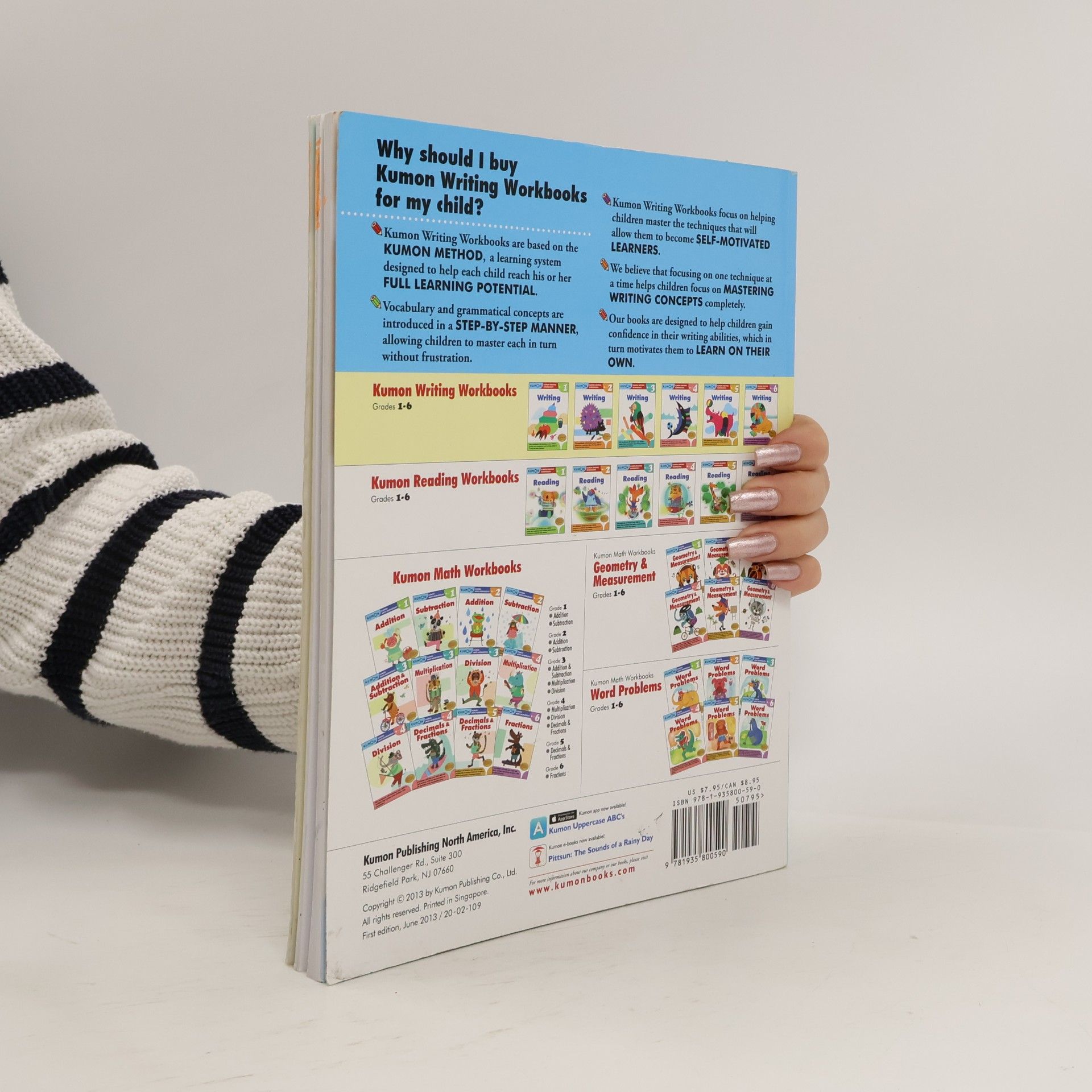 Kumon Publishing North America Grade 3 Writing