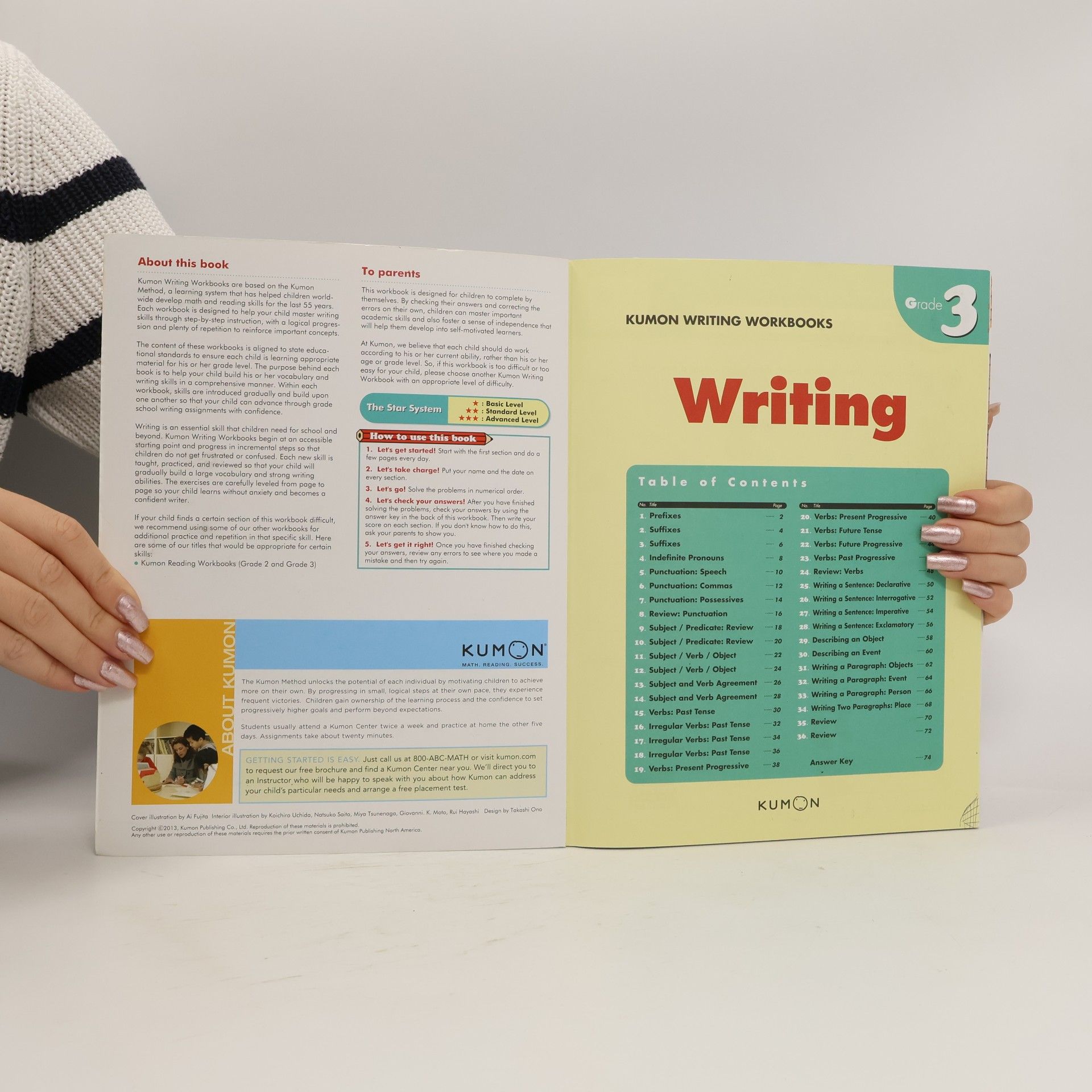 Kumon Publishing North America Grade 3 Writing