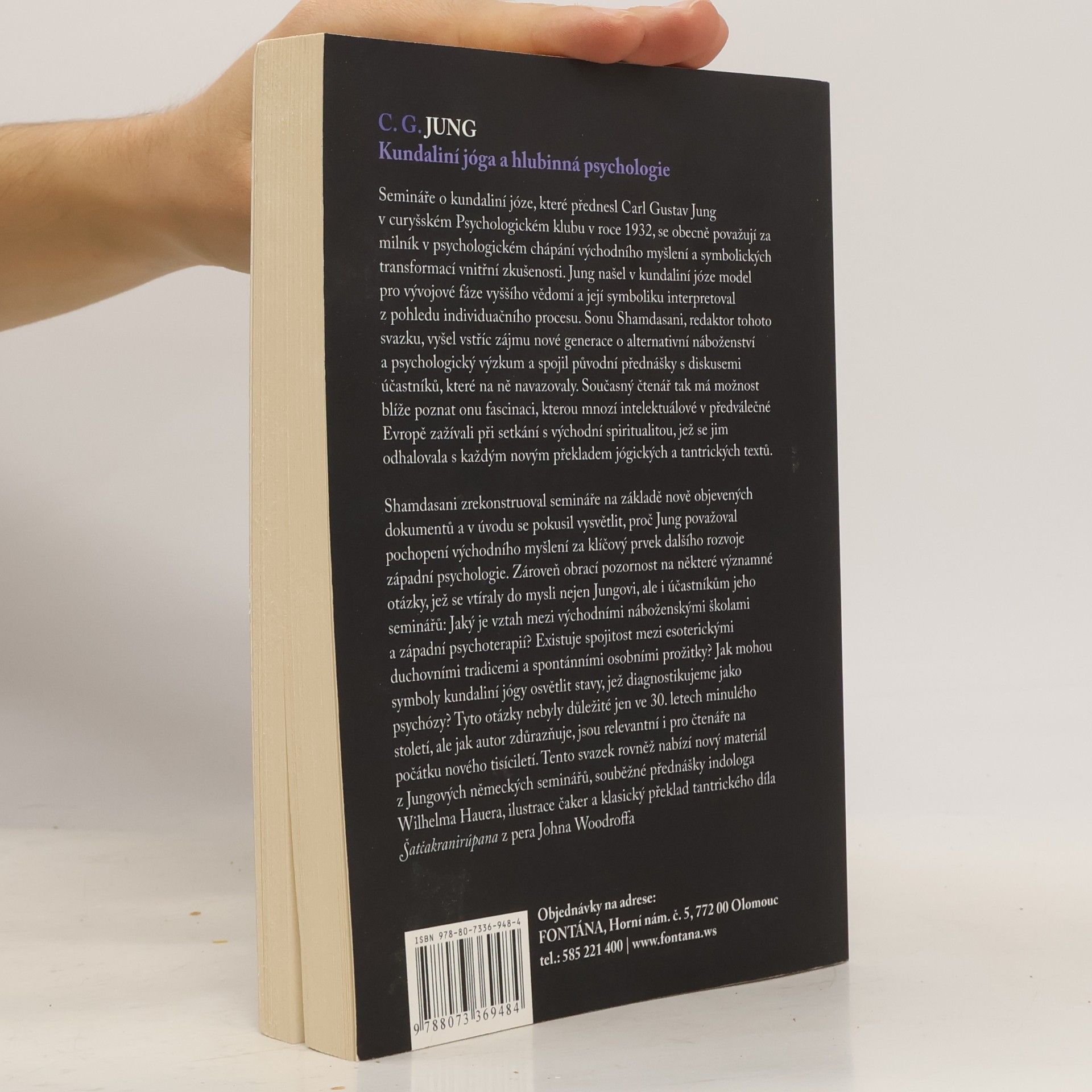 Carl Jung Kundaliní jóga a hlubinná psychologie : curyšské semináře z roku 1932