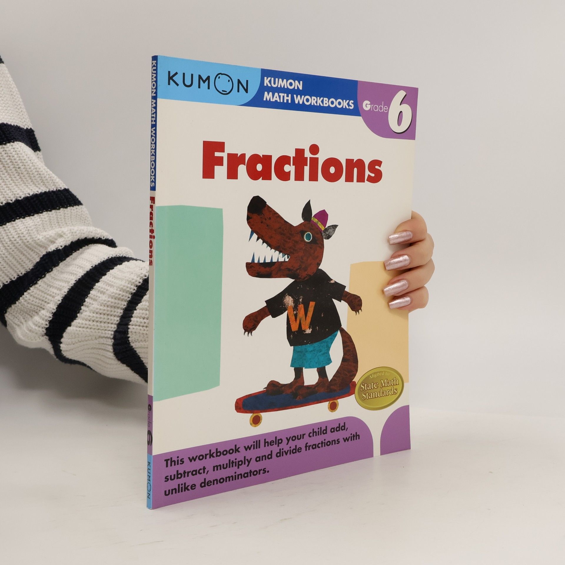 Kumon Publishing Kumon Math Workbooks: Grade 6 Fractions