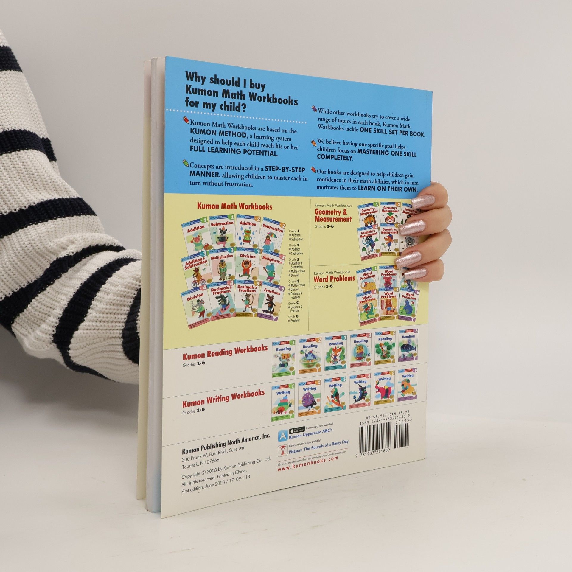 Kumon Publishing Kumon Math Workbooks: Grade 6 Fractions