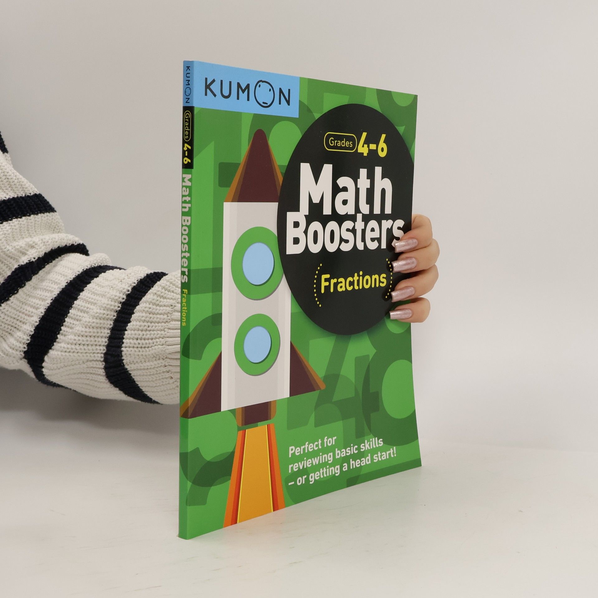 Kumon Publishing Math Boosters: Fractions (Grades 4-6)
