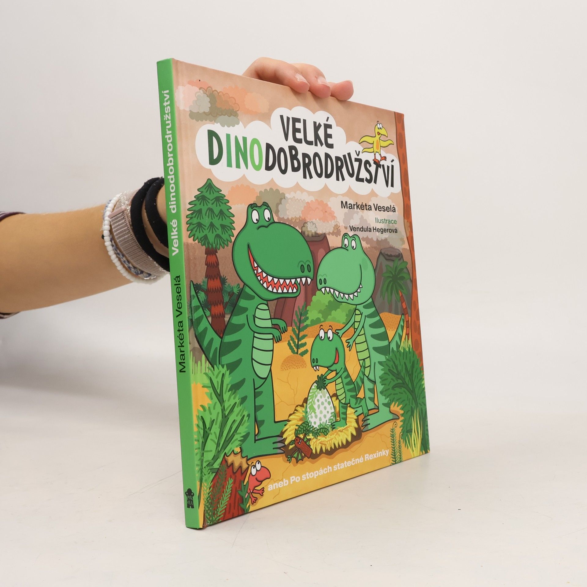 Markéta Veselá Velké dinodobrodružství, aneb, Po stopách statečné Rexinky