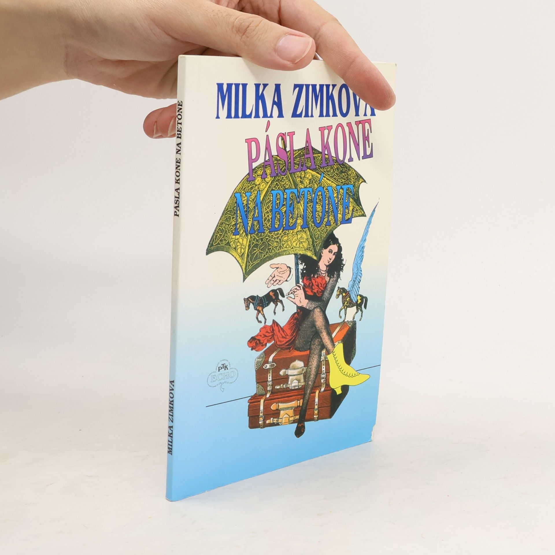 Pásla kone na betóne
