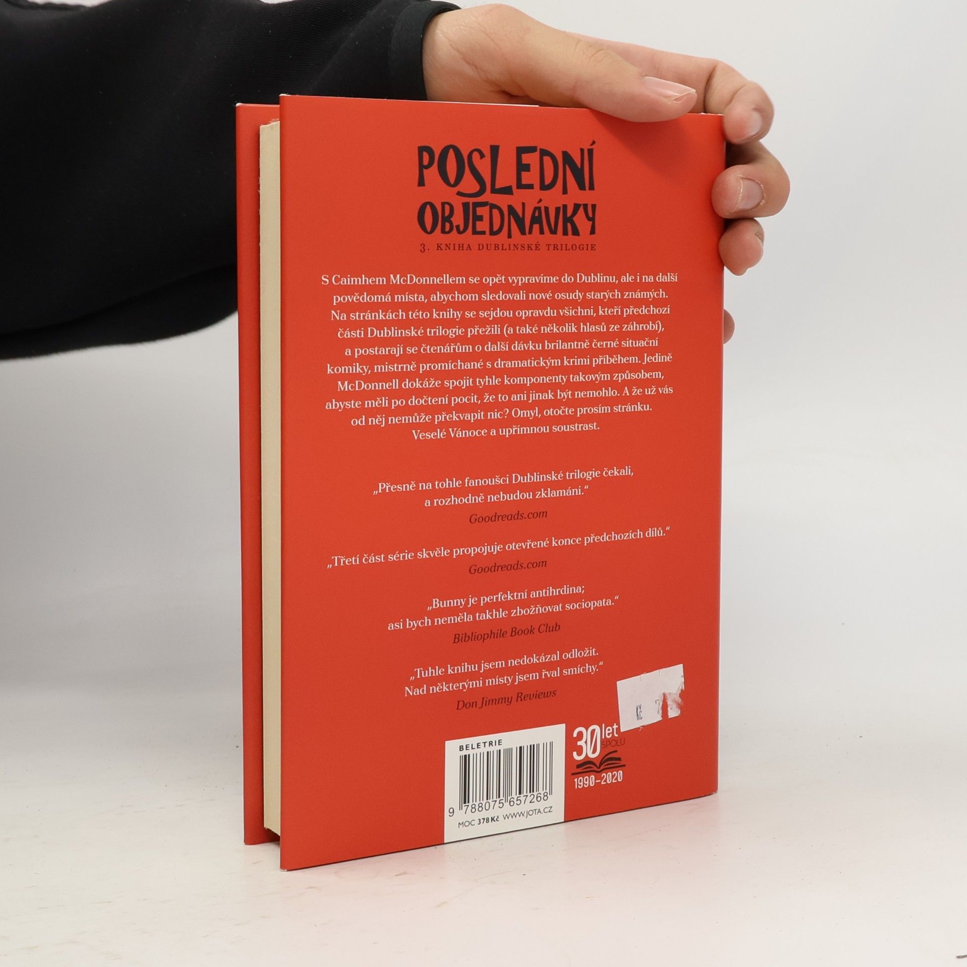 Caimh McDonnell Poslední objednávky