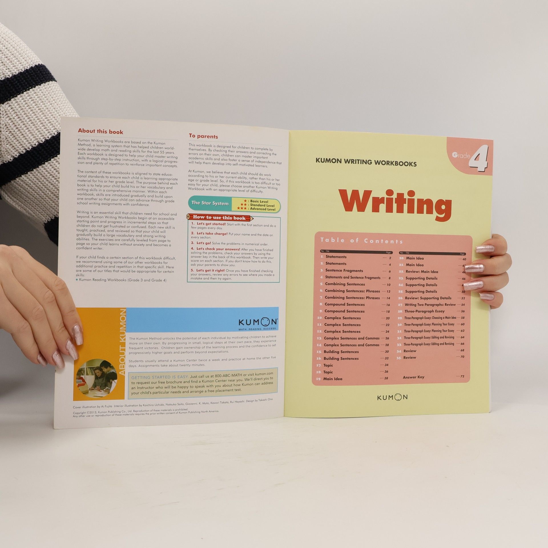 Kumon Writing Workbooks - 4: Grade 4 Writing