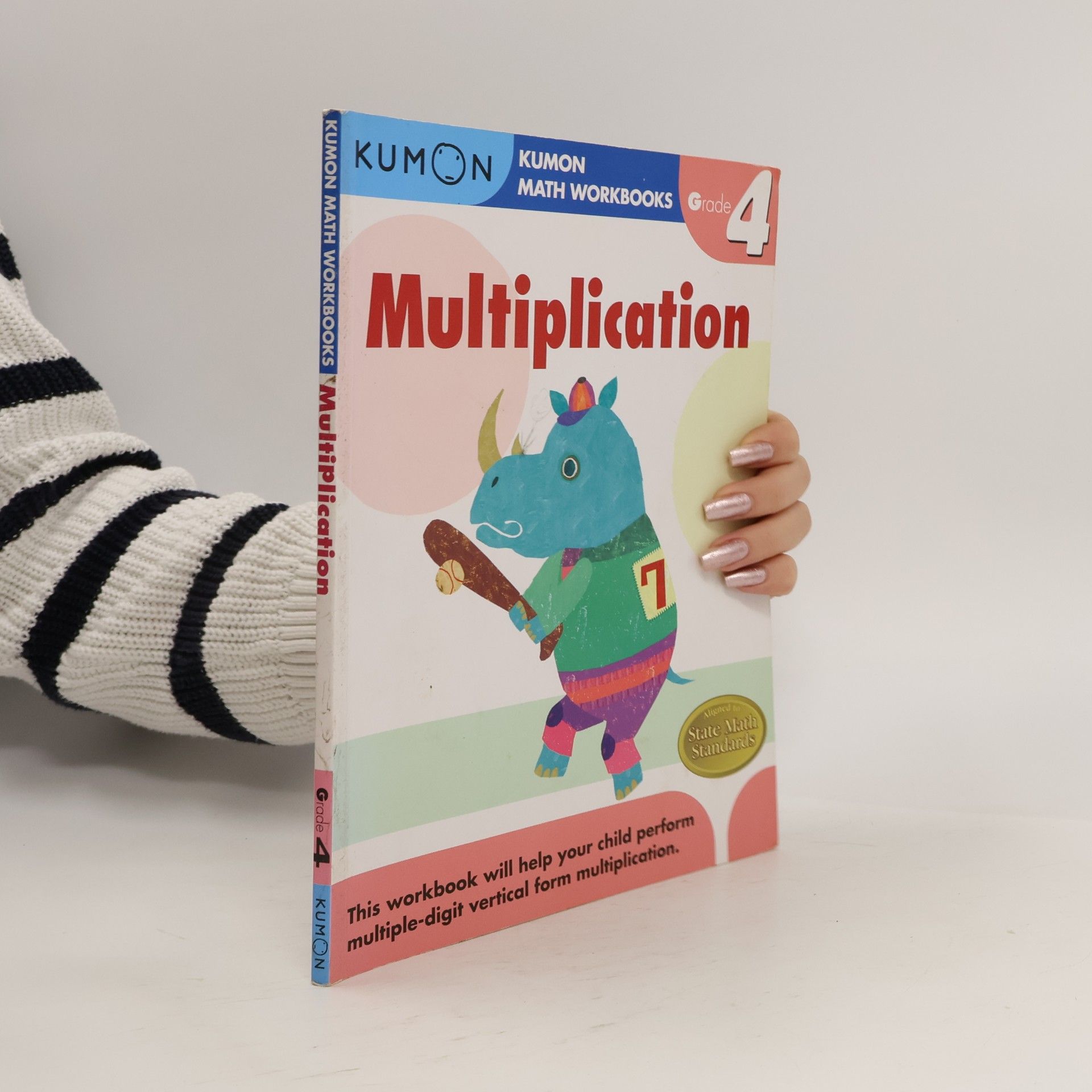 Kumon Publishing Kumon Math Workbooks: Grade 4 Multiplication