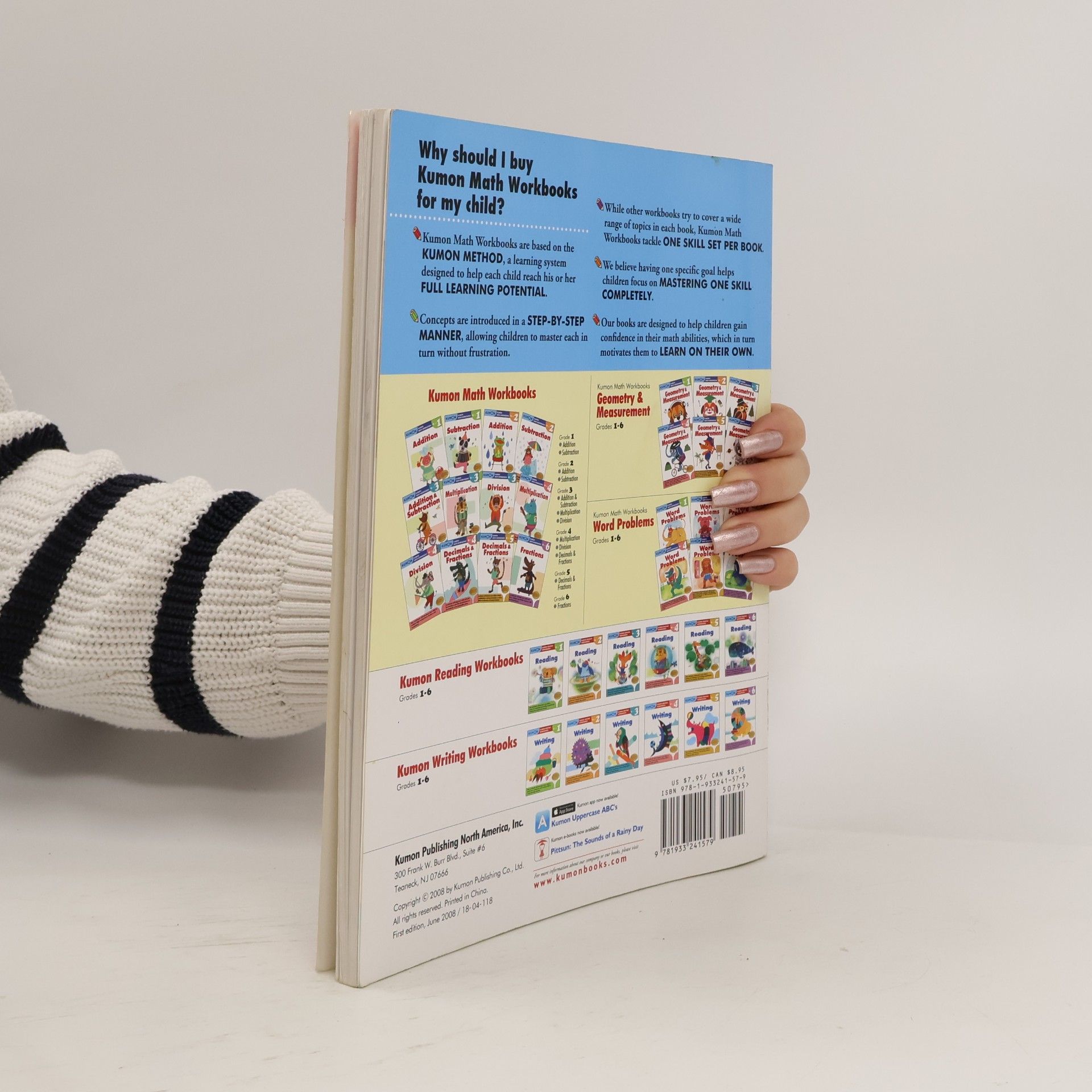Kumon Publishing Kumon Math Workbooks - 4: Grade 4 Division