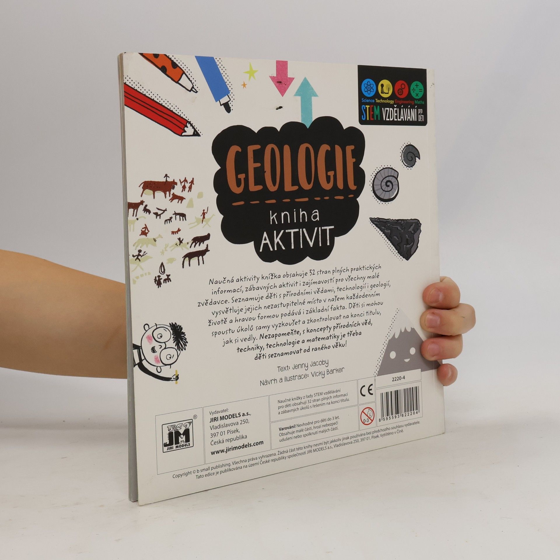 Jenny Jacoby Geologie. Kniha aktivit