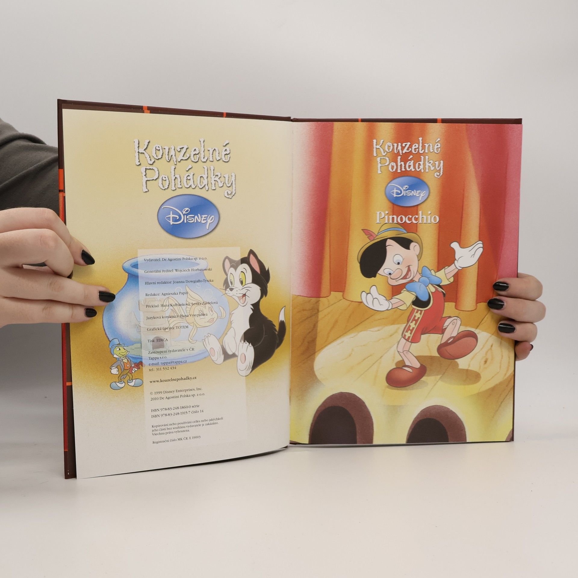 Hana Kulhánková Kouzelné pohádky 14. Pinocchio