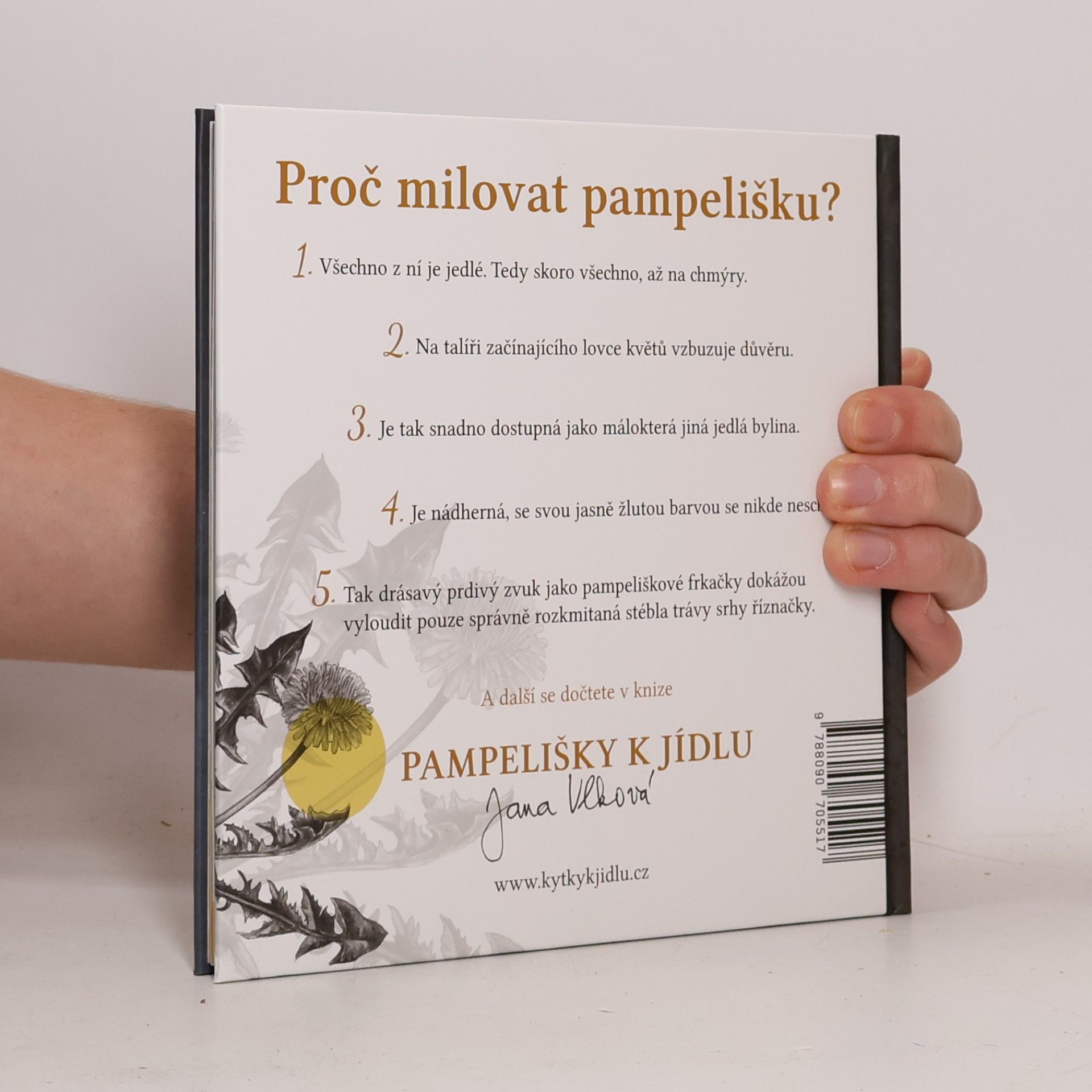 Jana Vlková Pampelišky k jídlu