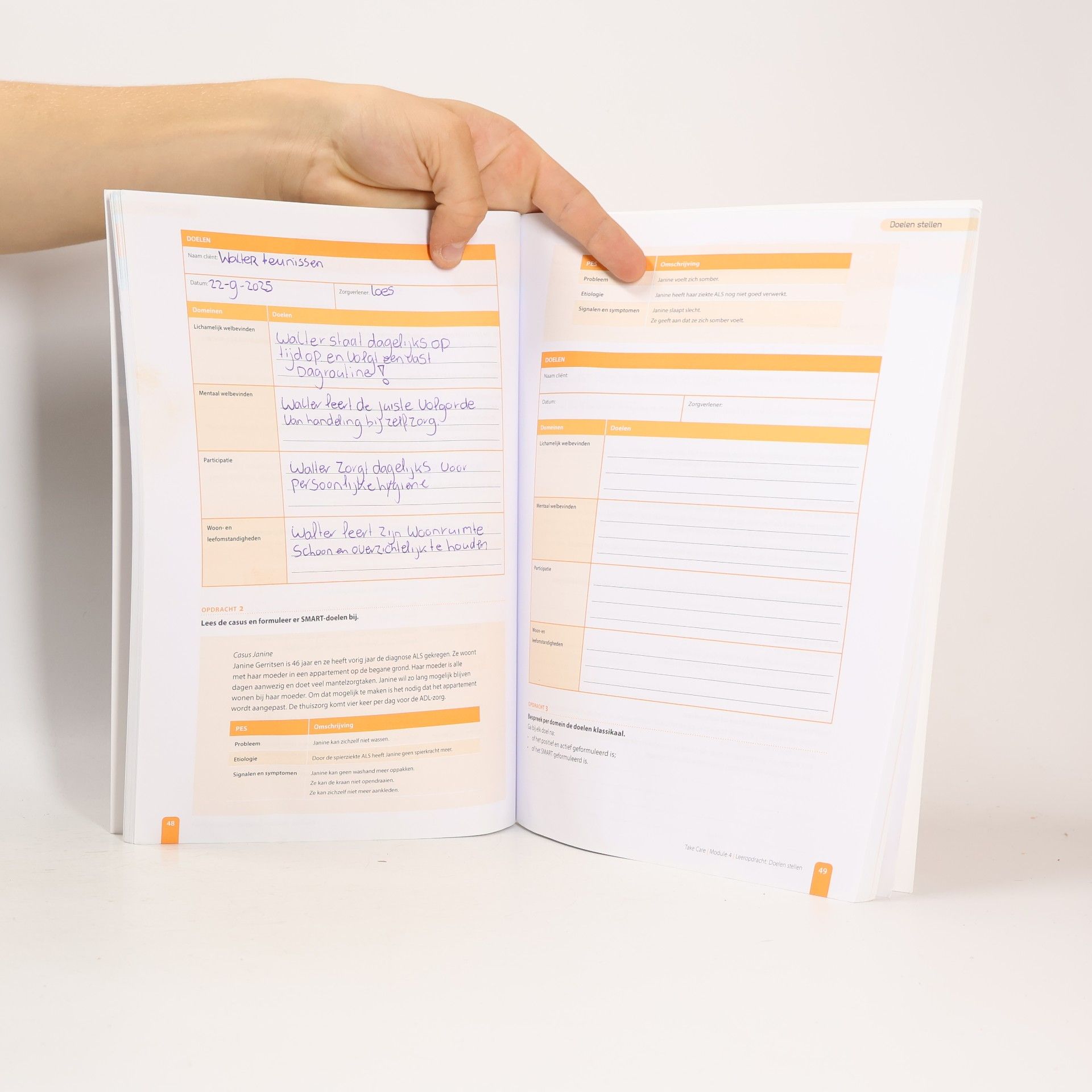 Collectif d'auteurs Take Care. Module 4: Werken met een zorgplan