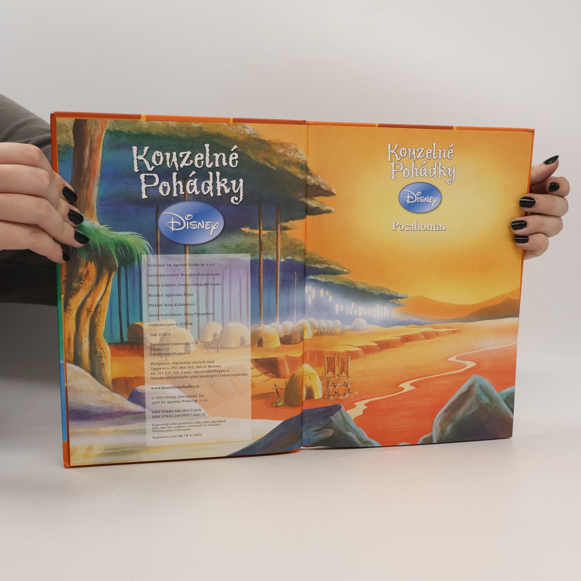 Autorenkollektiv Kouzelné pohádky 21. Pocahontas