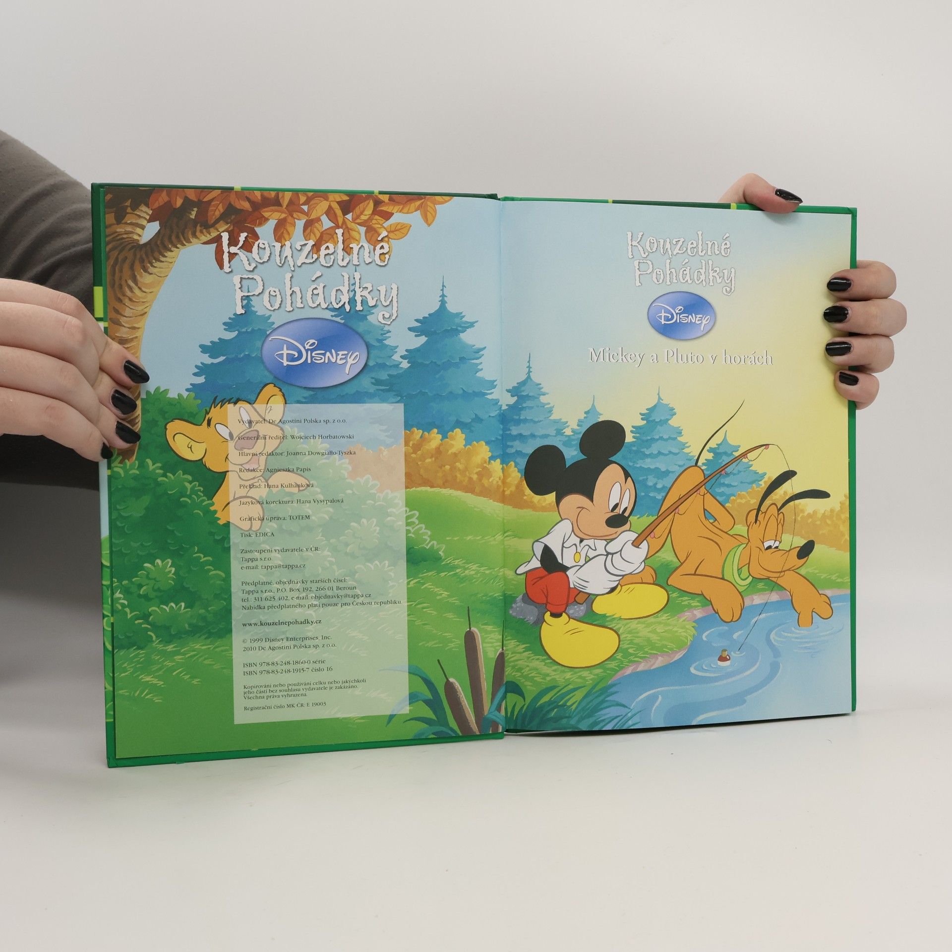 Walt Disney kouzelné pohádky 16. Mickey a Pluto v horách.