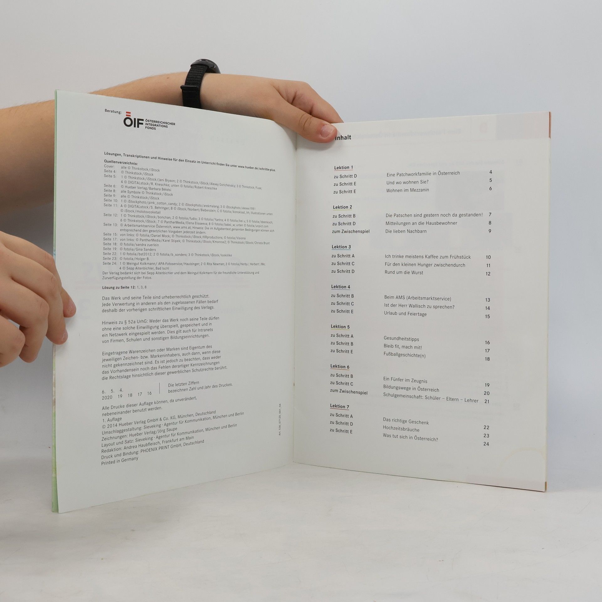 Hueber Verlag/Jörg Saupe Schritte plus 3