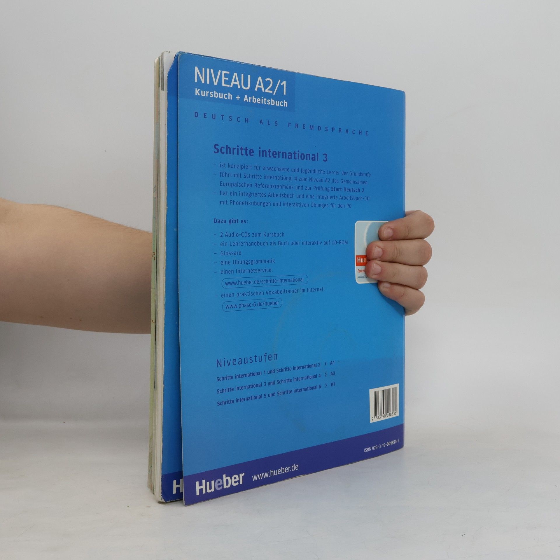 Silke Hilpert Schritte 3 international : deutsch als fremdsprache : kursbuch + arbeitsbuch. Niveau A2