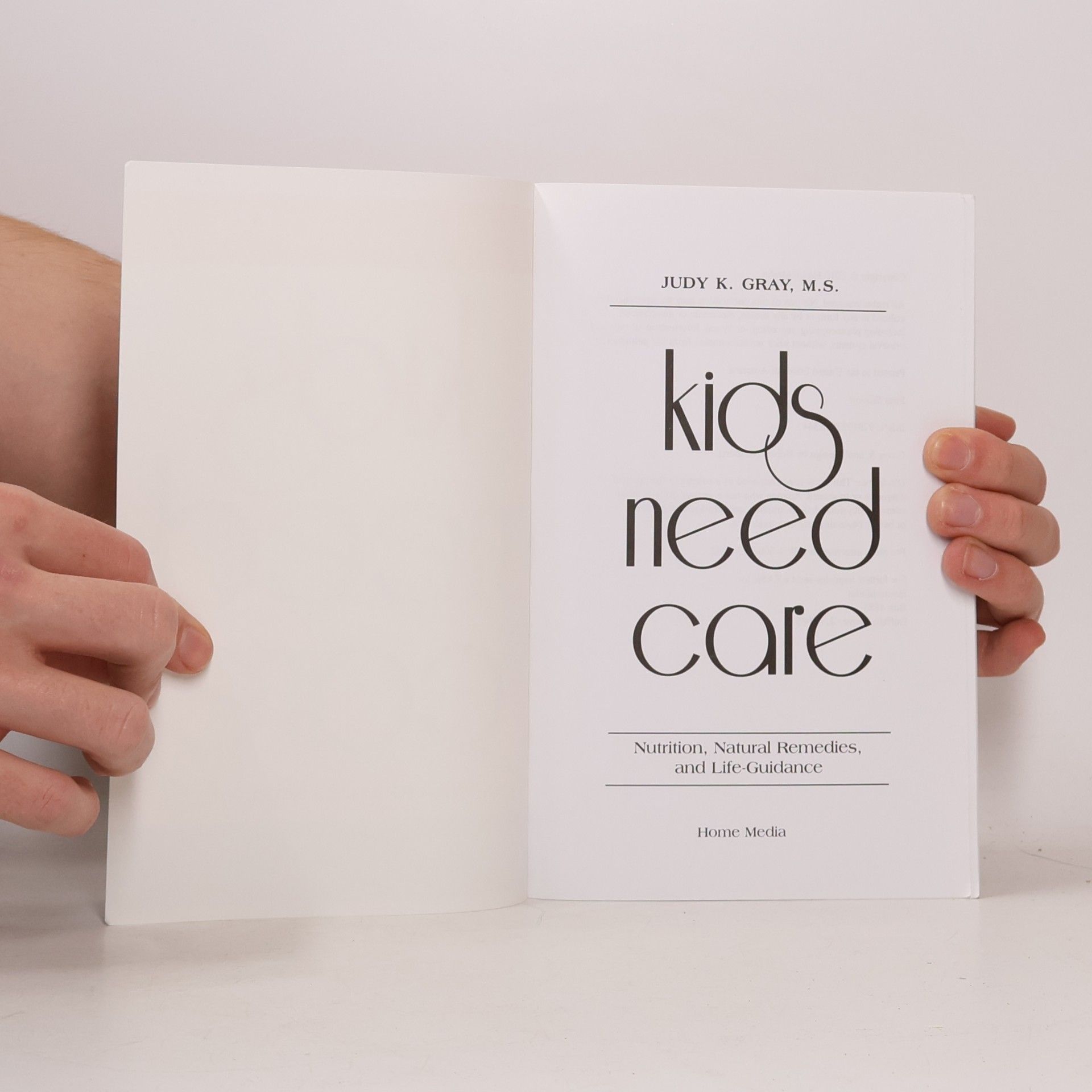 Judy K. Gray Kids Need Care