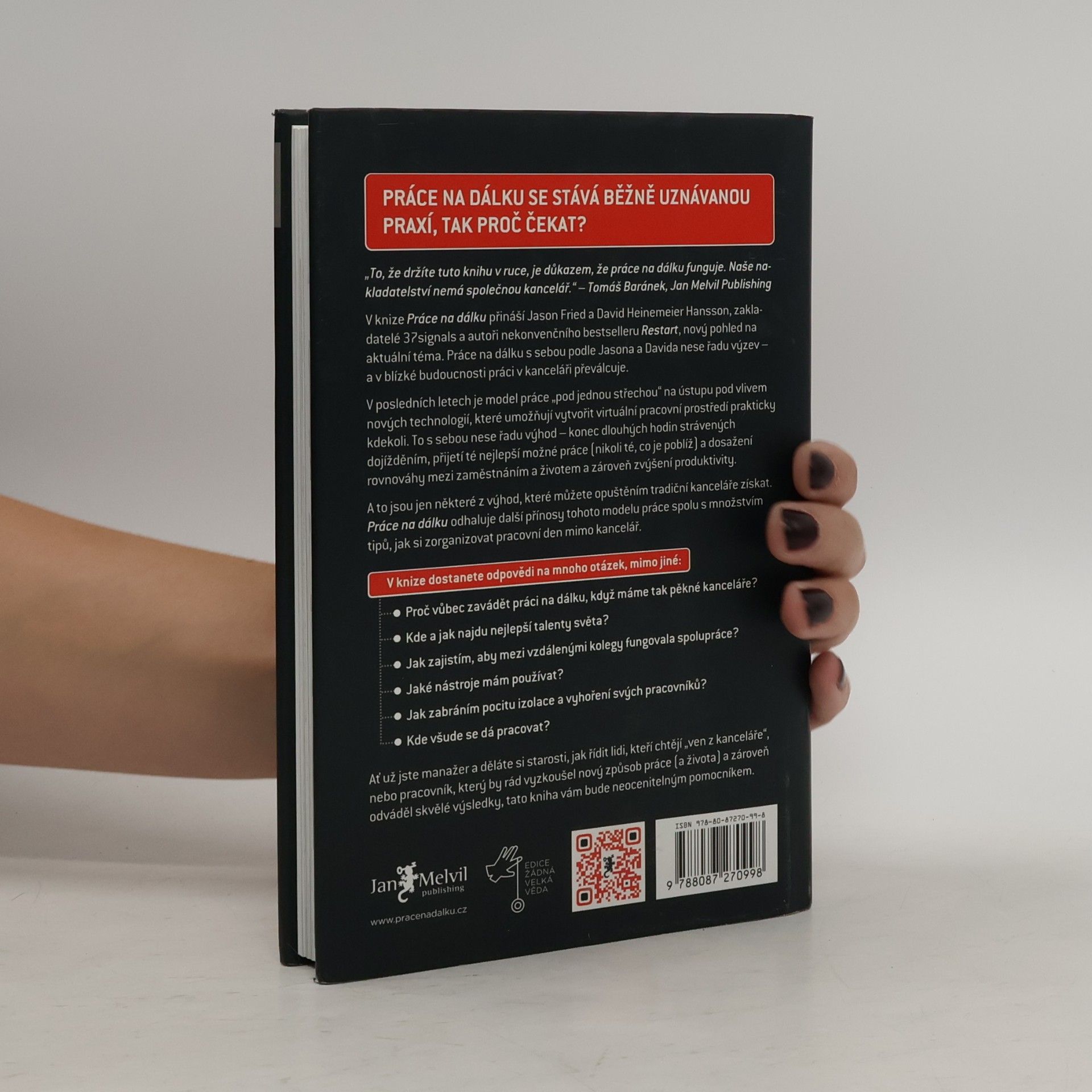 Jason Fried Práce na dálku