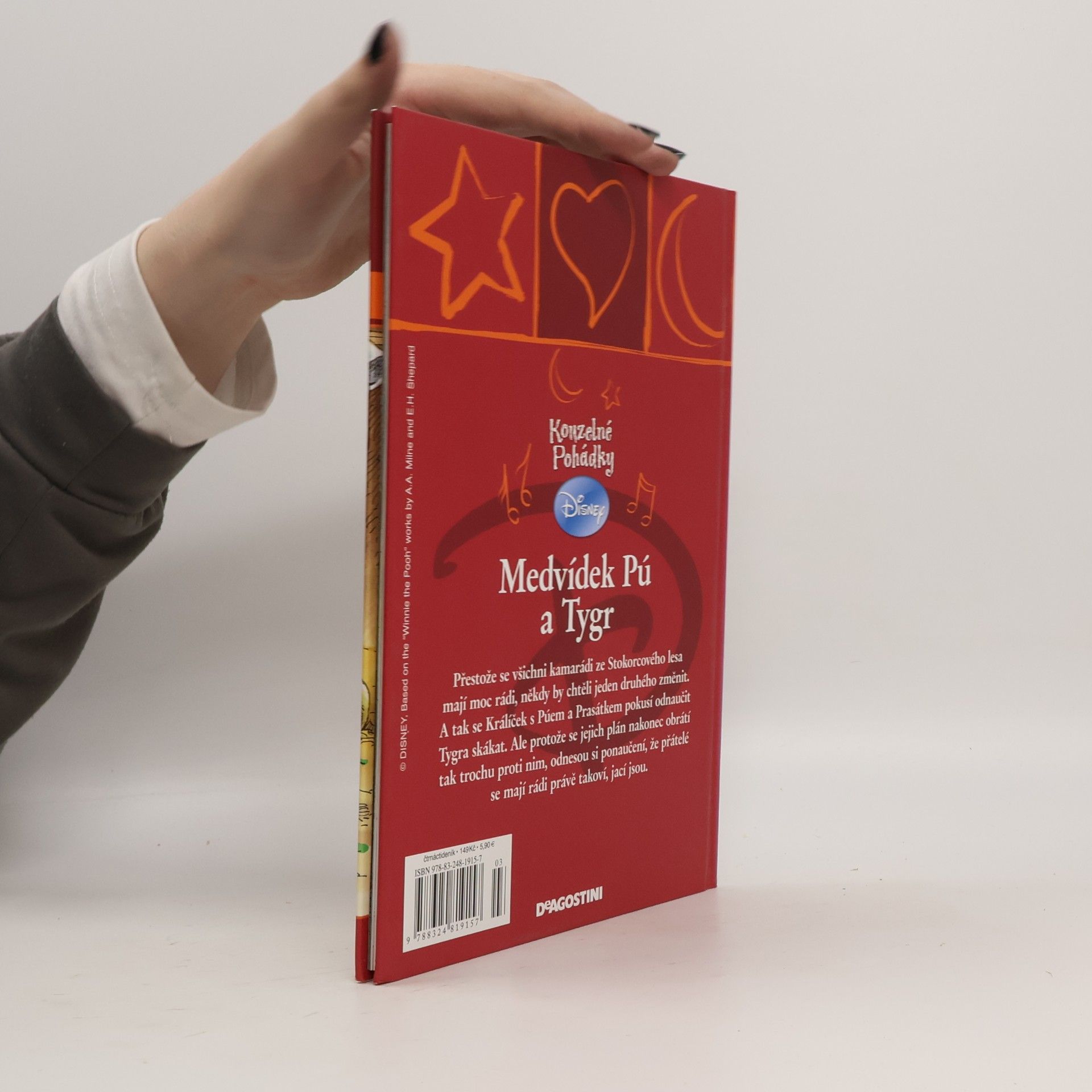 Various authors Kouzelné pohádky. Medvídek Pú a Tygr