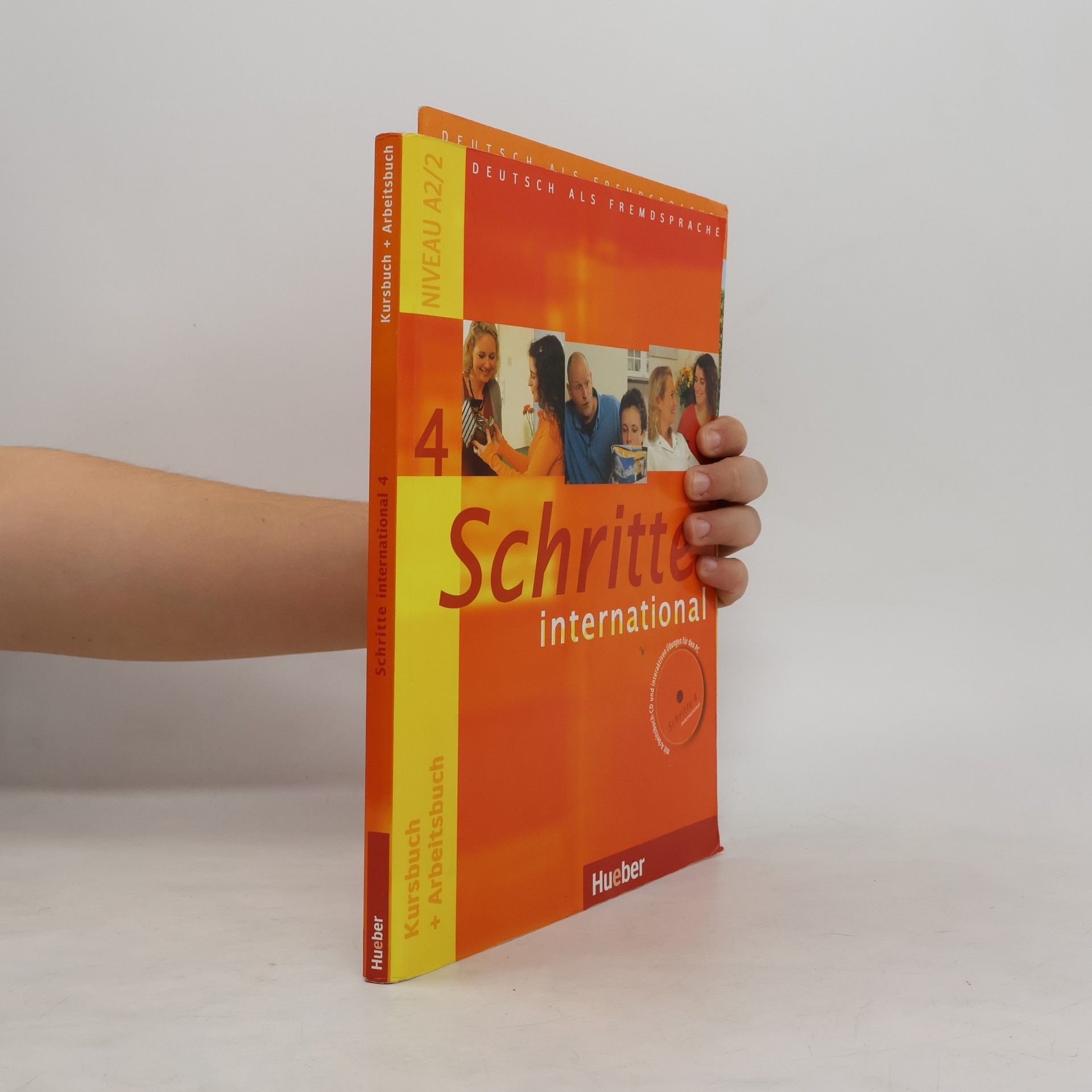 Autorenkollektiv Schritte international Neu 4 : Niveau A2. Kursbuch + Arbeitsbuch. Glossar XXL.