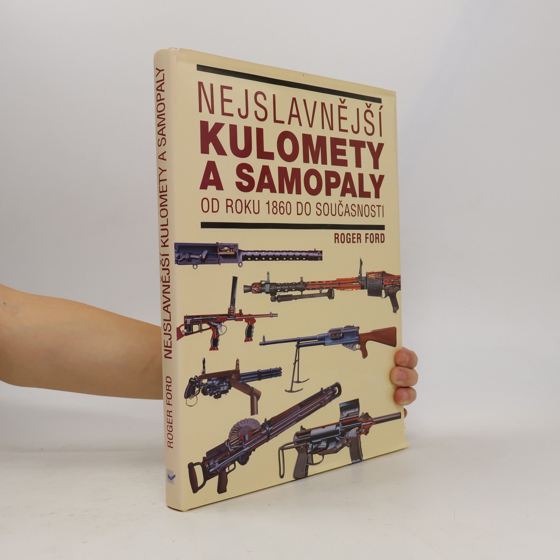 Roger Ford Nejslavnější kulomety a samopaly: Od roku 1860 do současnosti