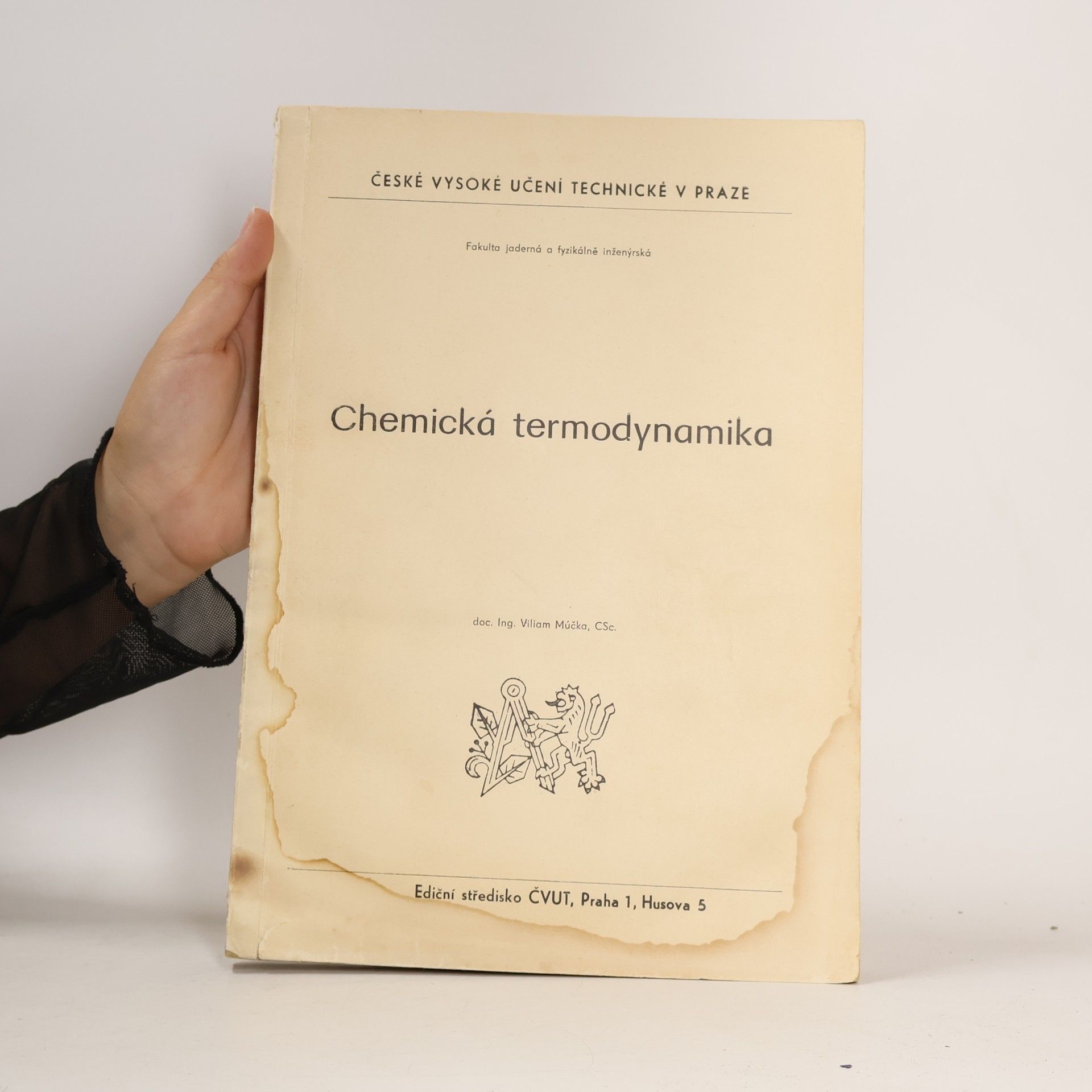 Viliam Múčka Chemická termodynamika