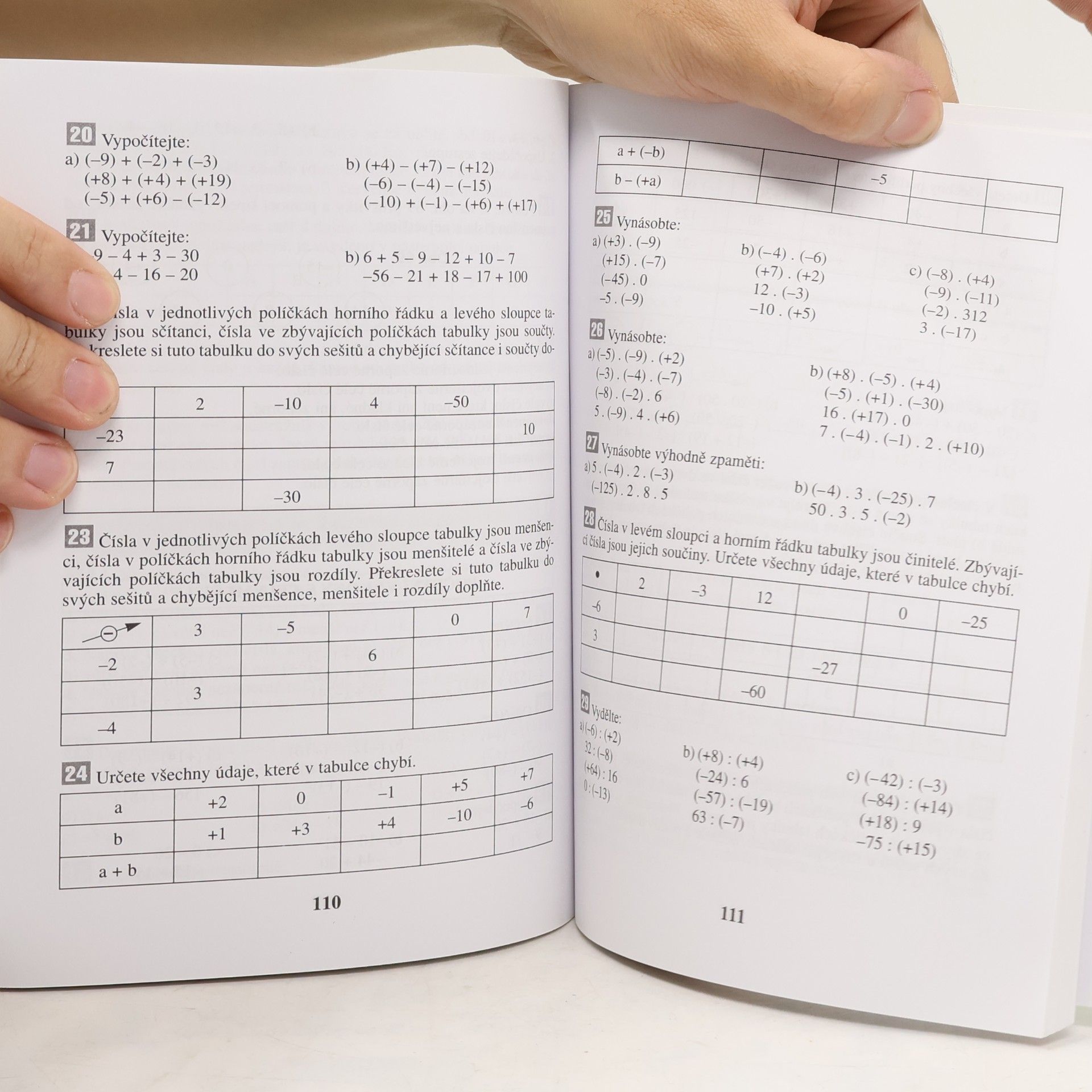 Josef Trejbal Sbírka úloh z matematiky I pro 6. a 7. ročník základní školy