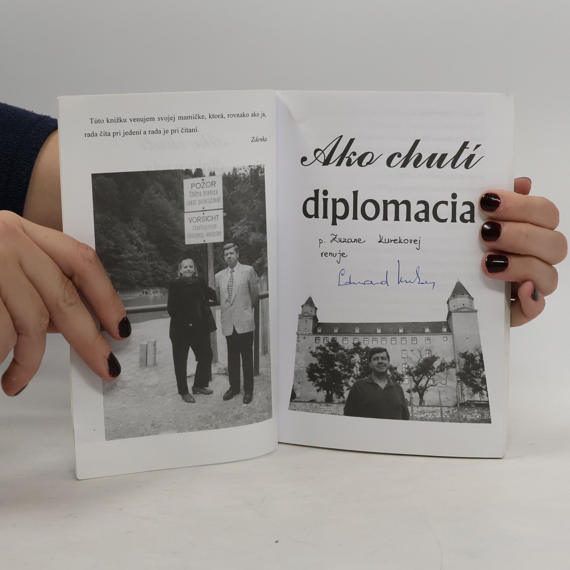 . Zdenka Kukanova Ako chutí diplomacia
