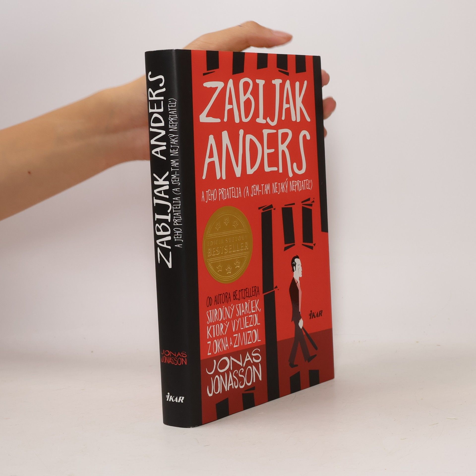 Jonas Jonasson Zabijak Anders a jeho priatelia