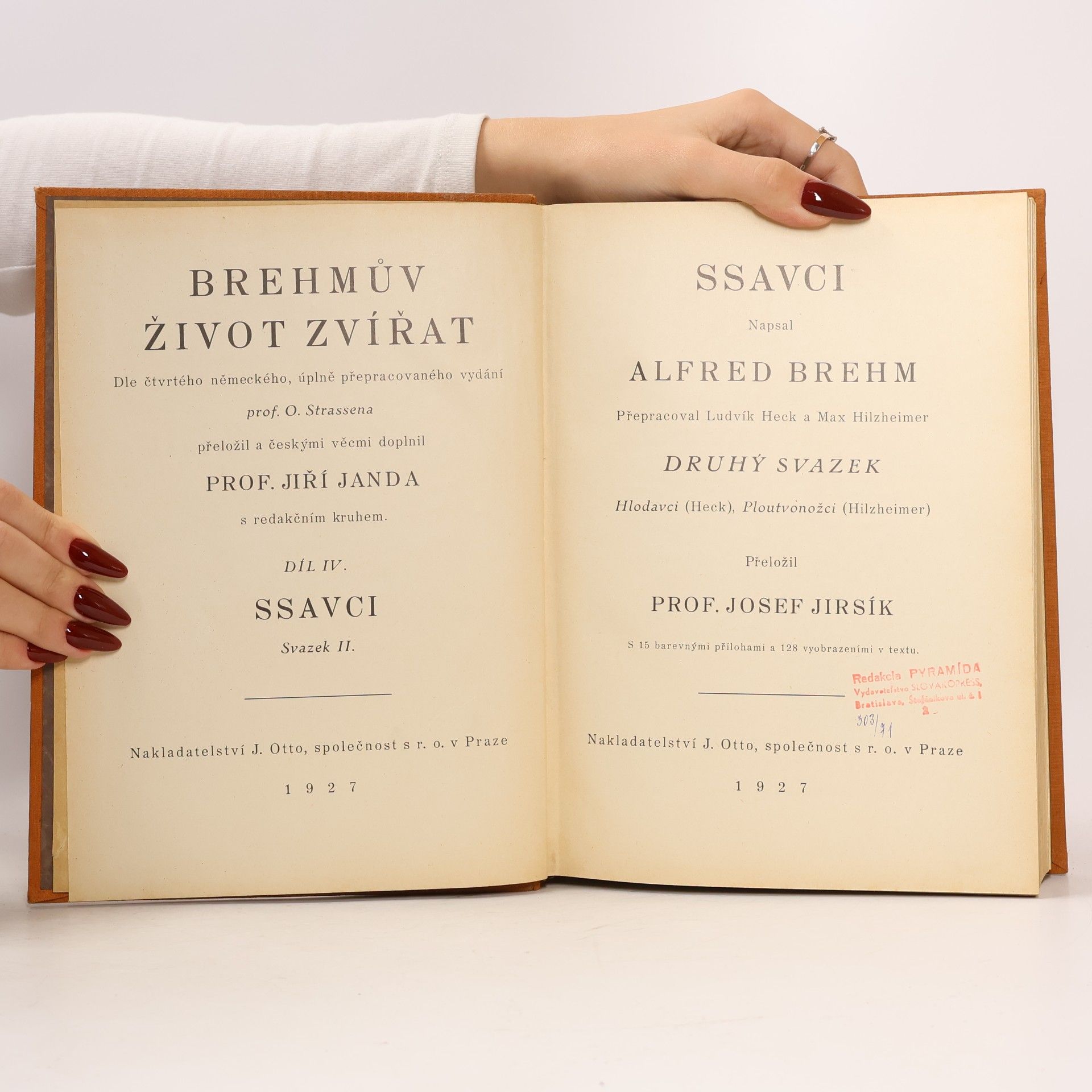 Alfred Edmund Brehm Brehmův život zvířat IV. Savci 2