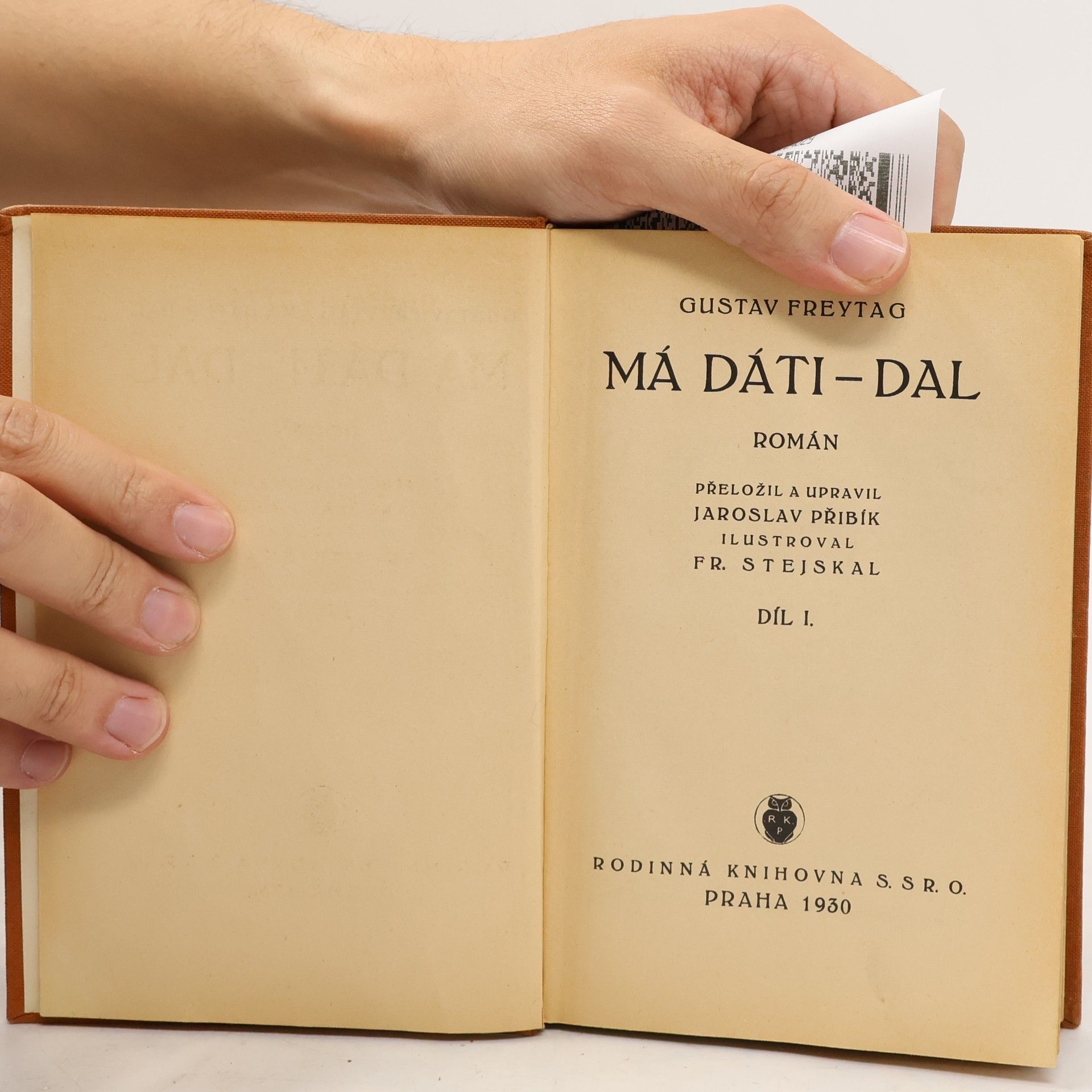 Gustav Freytag Má dáti a dal