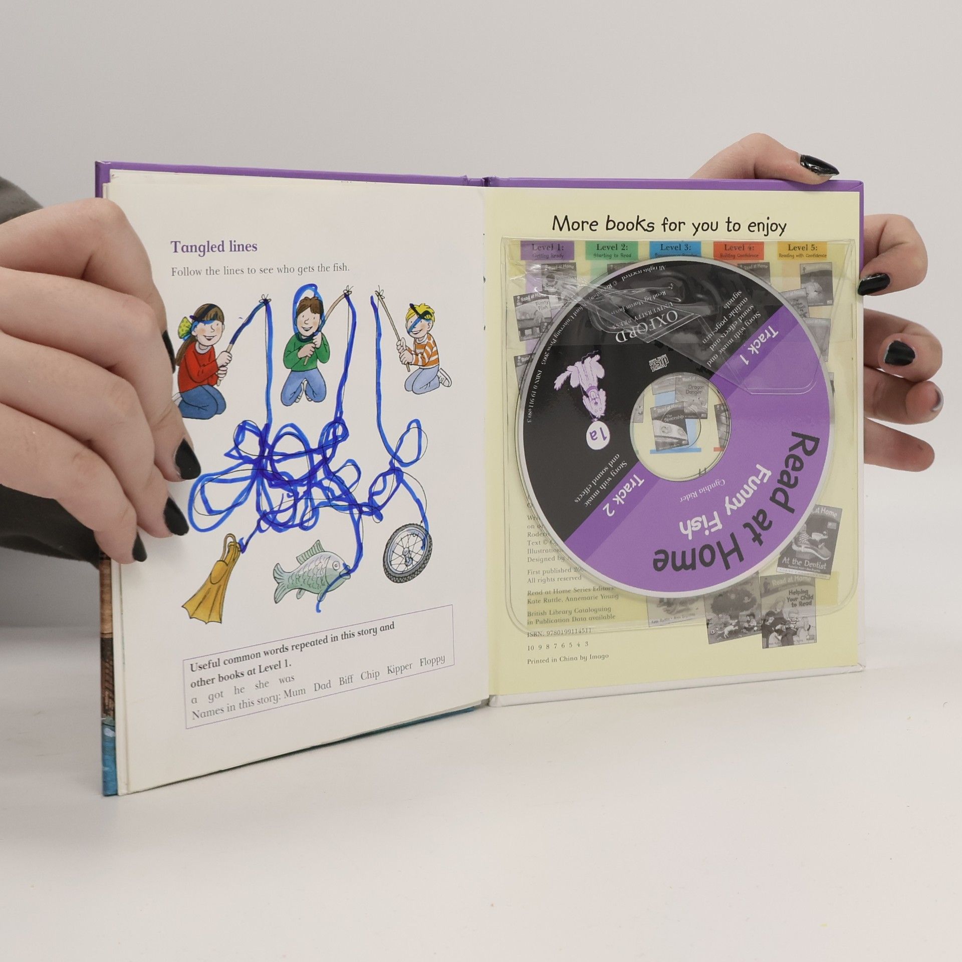Cynthia Rider Read at Home - 1a: Funny Fish with Audio-CD
