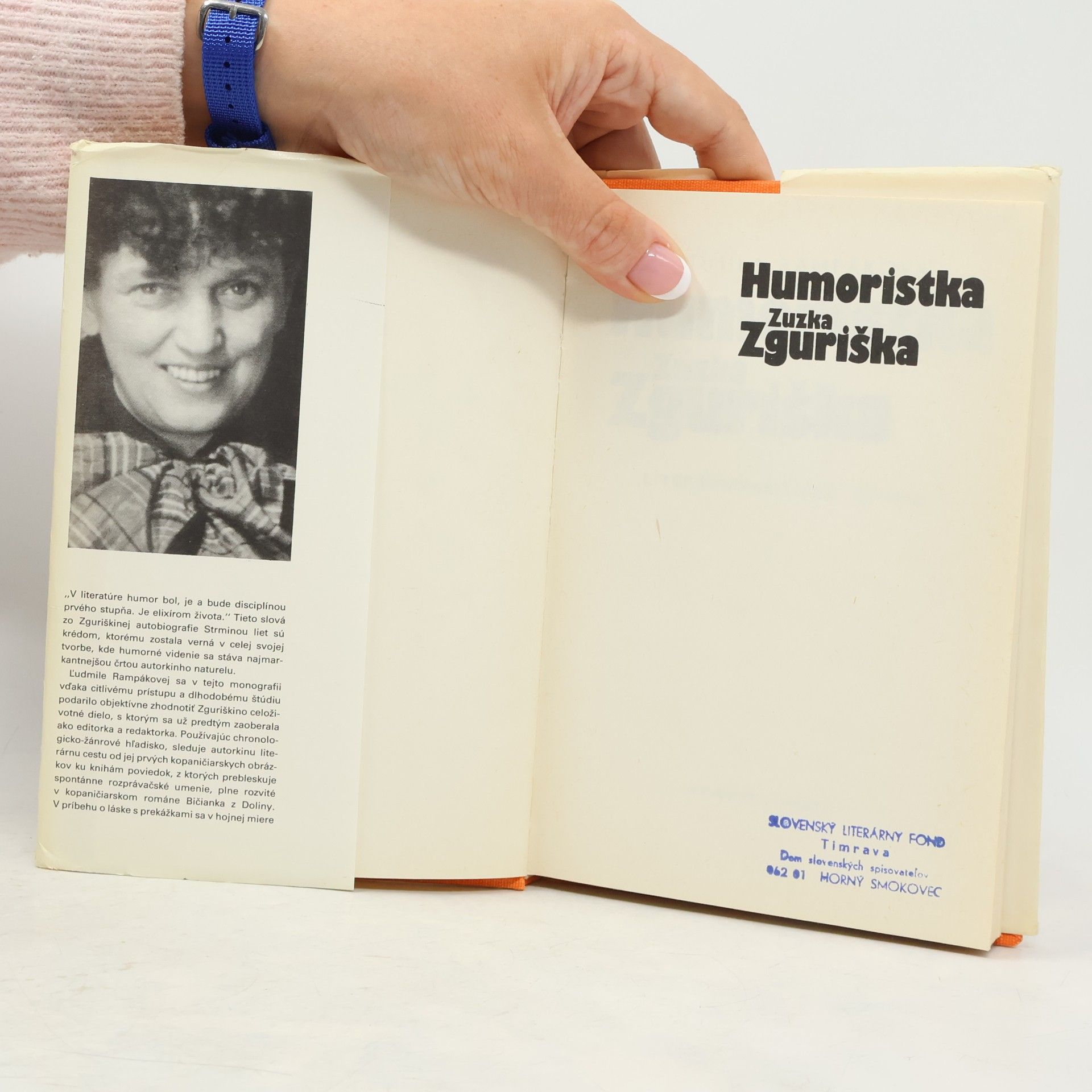 Ľudmila Rampáková Humoristka Zuzka Zguriška