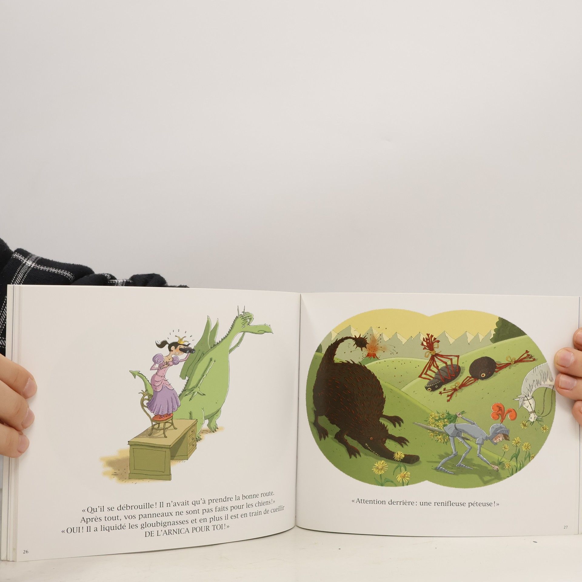 Geoffroy De Pennart Lutin poche: La princesse, le dragon et le chevalier intrépide