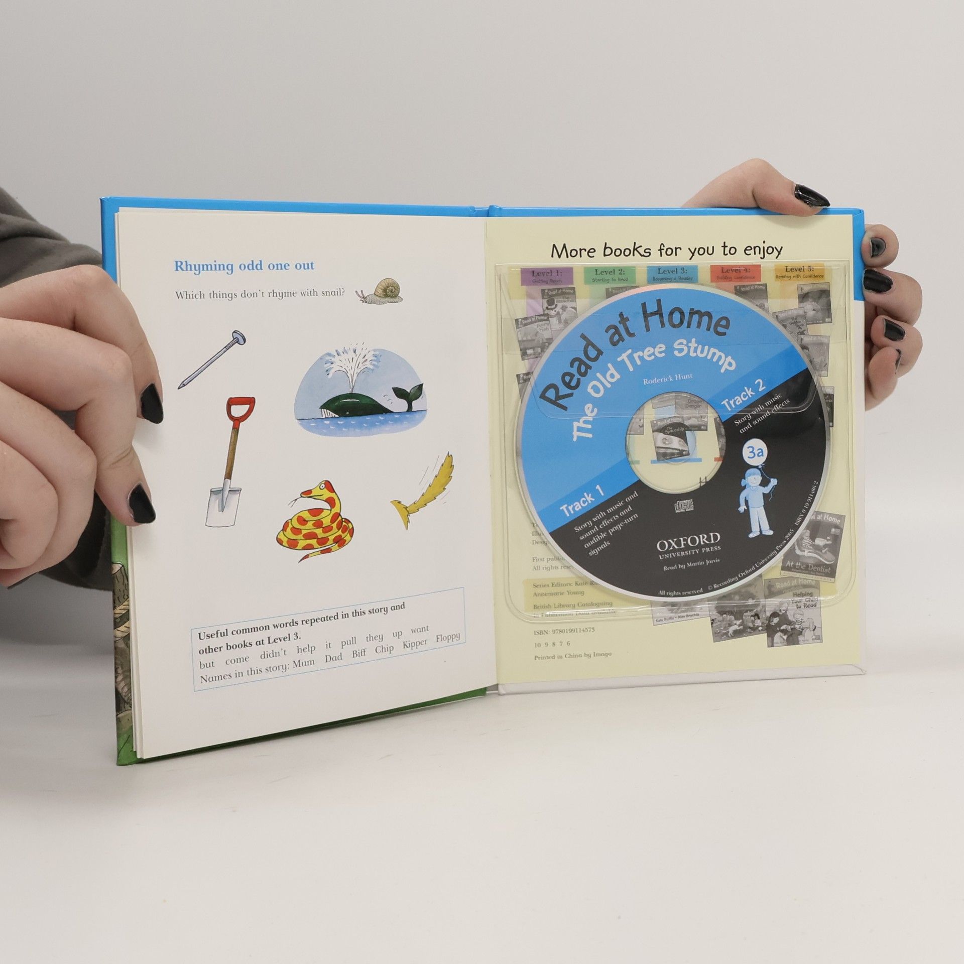Roderick Hunt Read at Home - 3a: The Old Tree Stump with Audio-CD