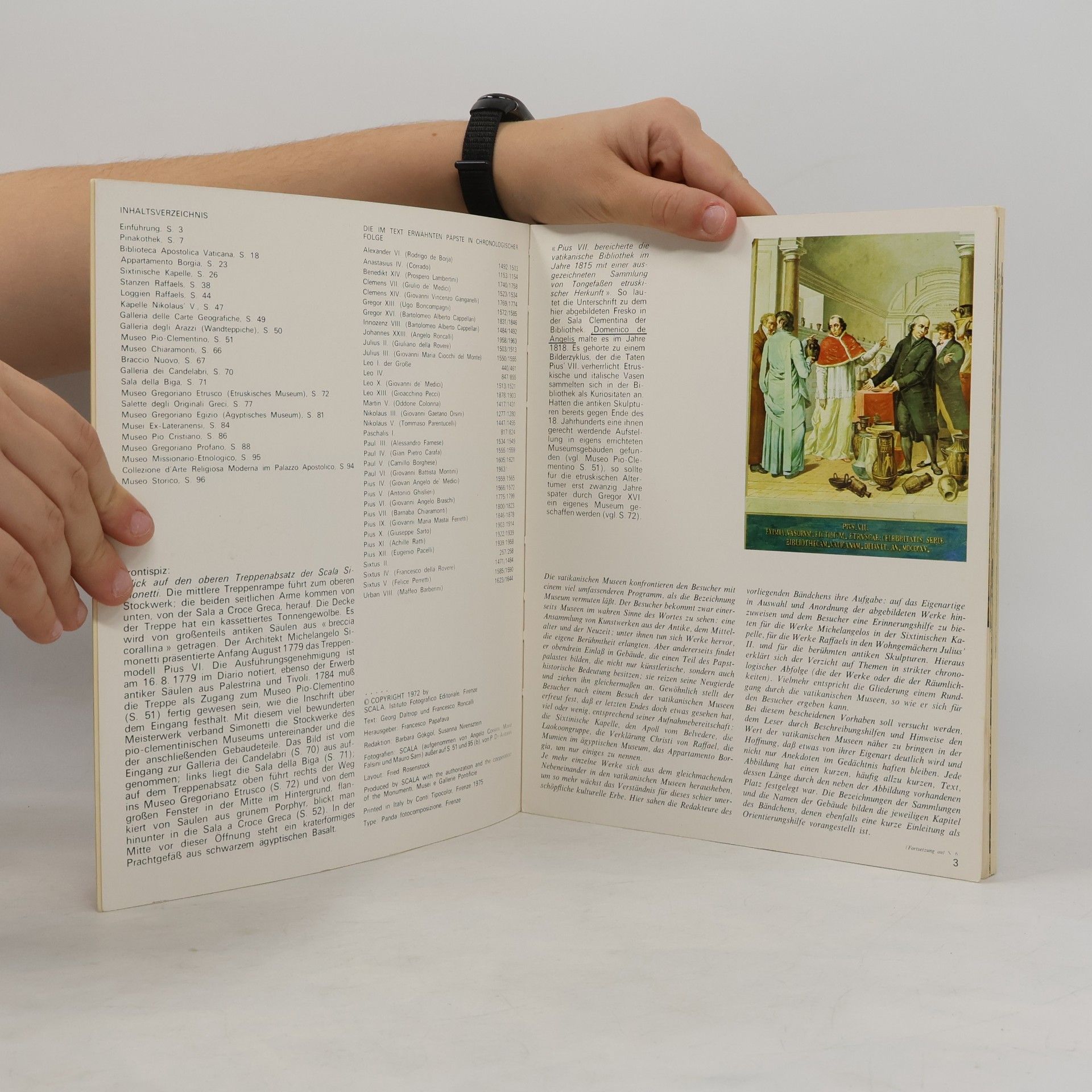 Francesco Roncalli The Vatican Museums. 100 Color Illustrations