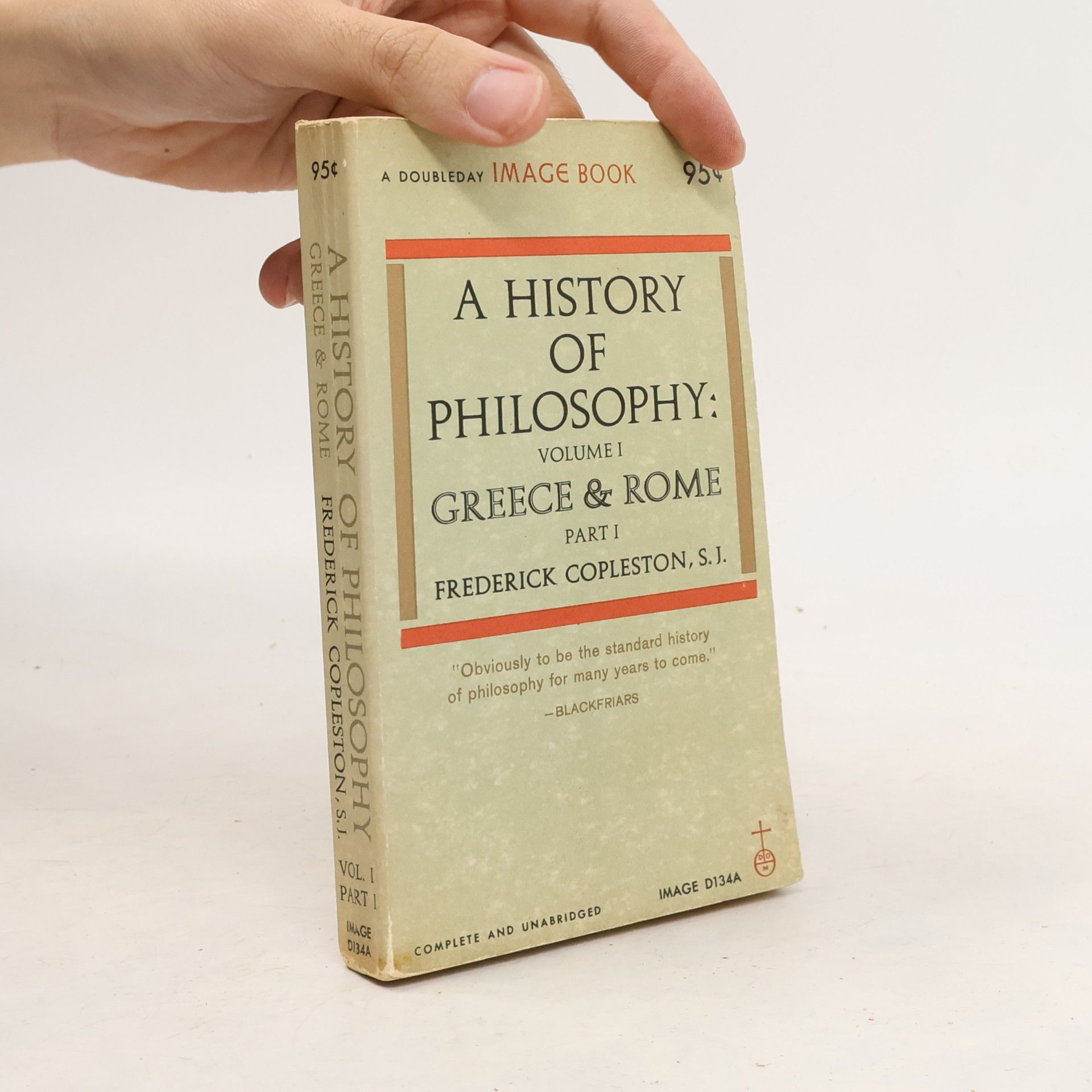 A History of Philosophy. Vol. 2. Mediaeval Philosophy. Part 1