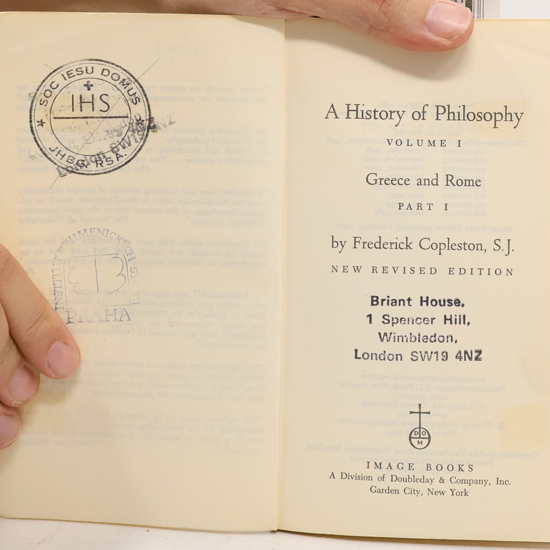 Frederick Copleston A History of Philosophy. Vol. 2. Mediaeval Philosophy. Part 1