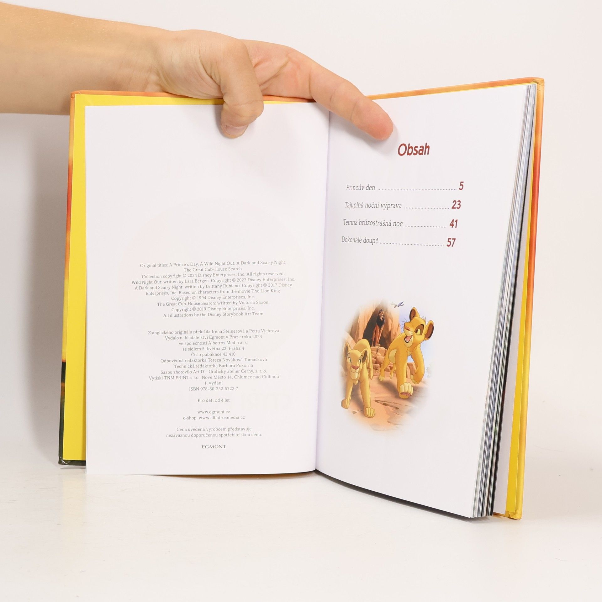 Various authors Lví král - Čtyři pohádky