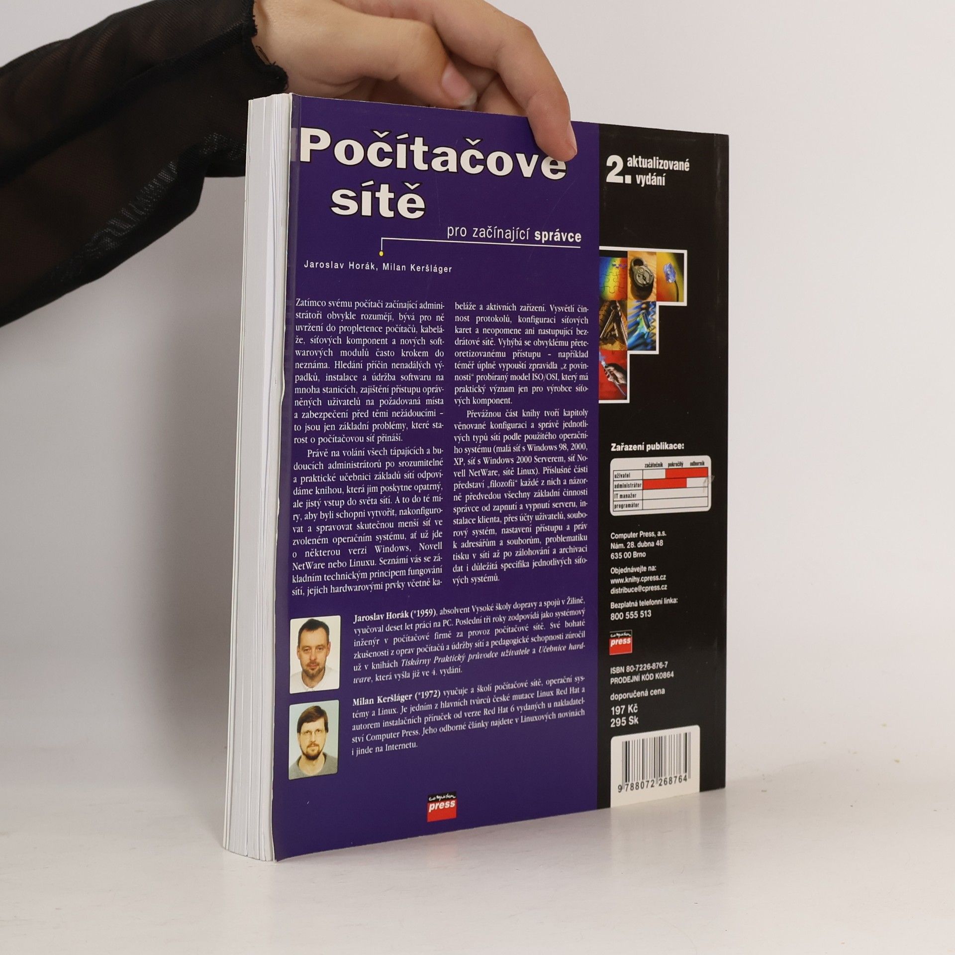 Jaroslav Horák Počítačové sítě pro začínající správce