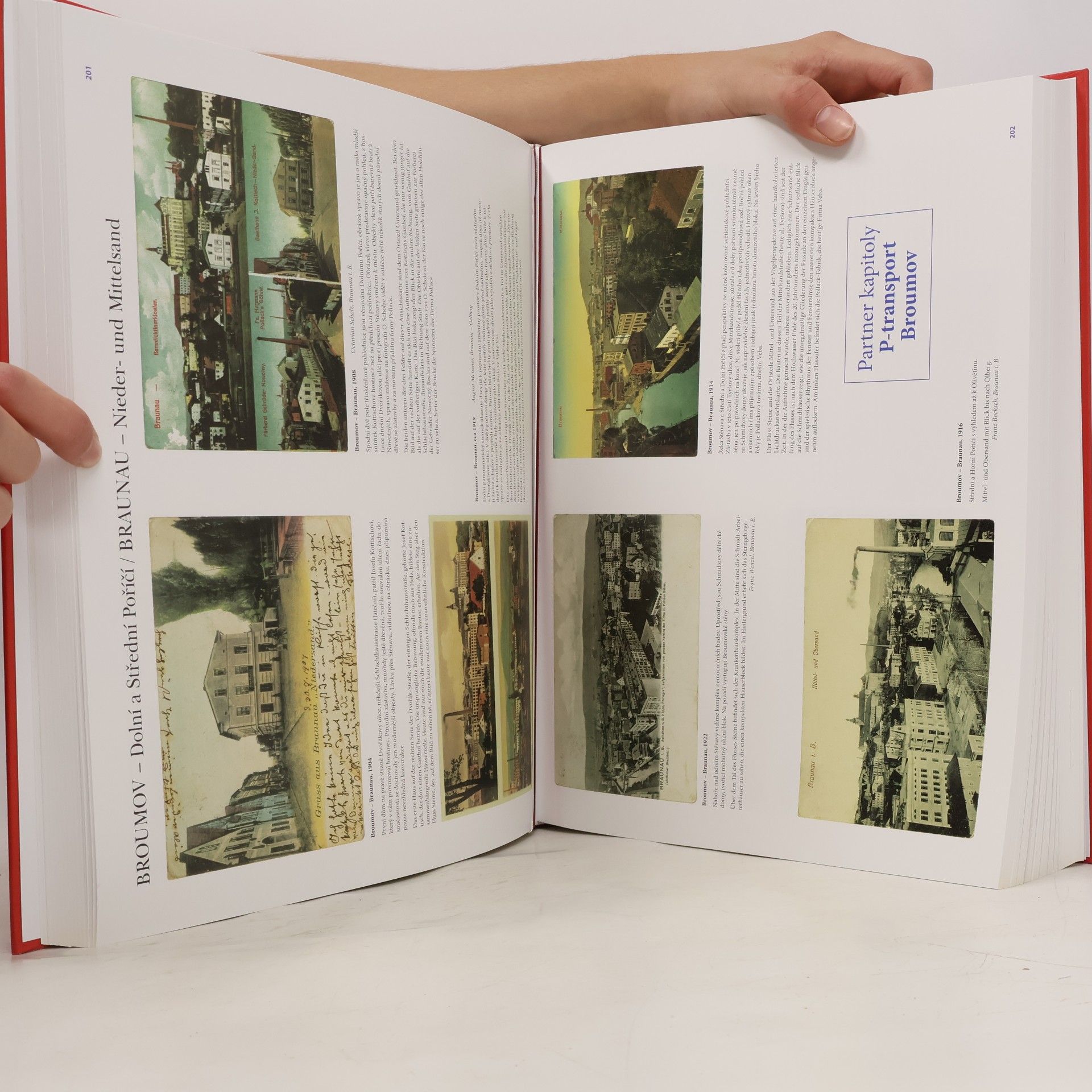 Petr Bergmann Broumovsko na historických zobrazeních. 1. díl, Broumov, Meziměstí, Teplice nad Metují, Adršpach, Stárkov, Police nad Metují, Machov a okolí = Die Region Braunau auf historischen Abbildungen. 1. Teil, Braunau, Halbstadt, Wekelsdorf, Adersbach, Starkstadt, Politz an der Mettau, Machau und Umgebung