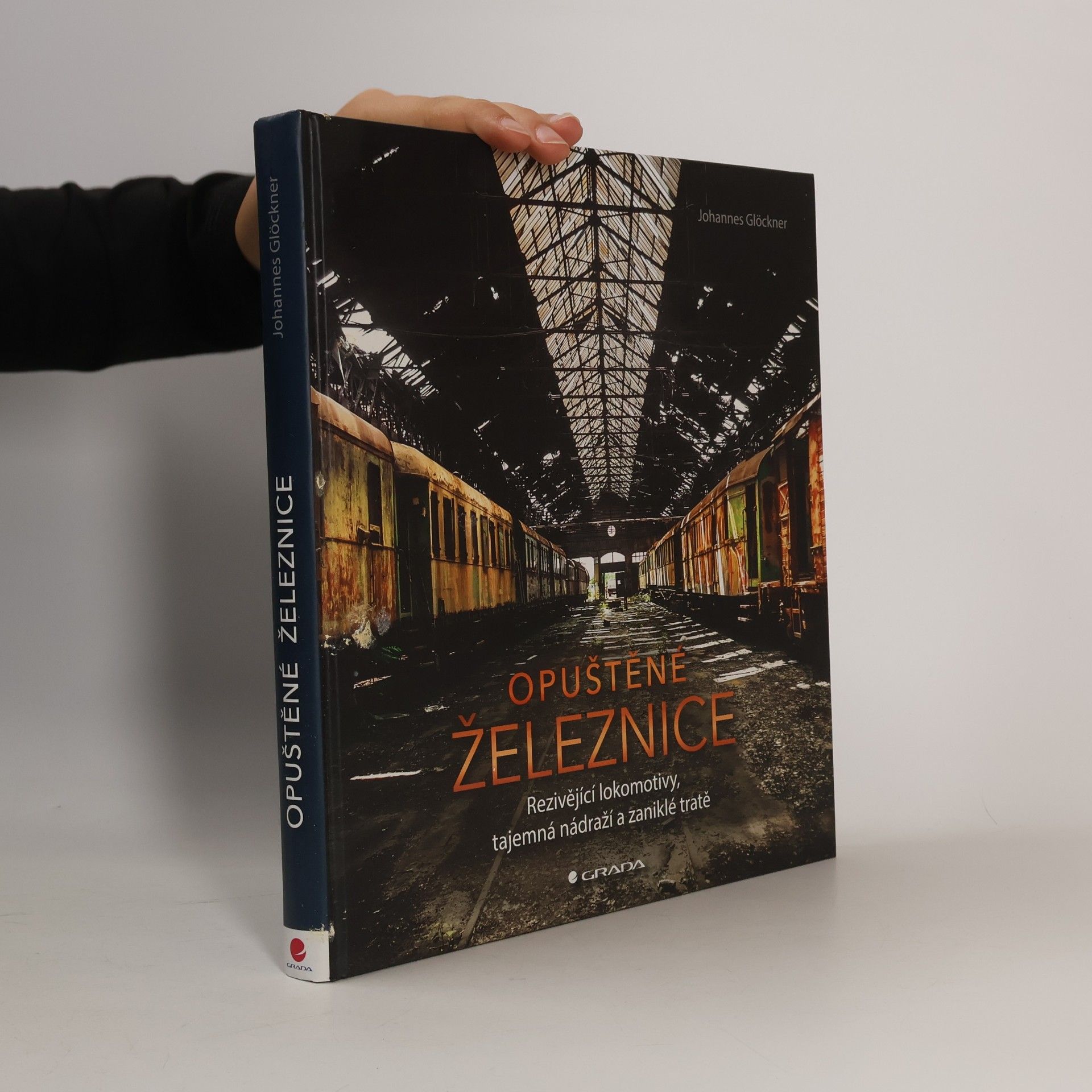 Johannes Glöckner Opuštěné železnice : rezivějící lokomotivy, tajemná nádraží a zaniklé tratě