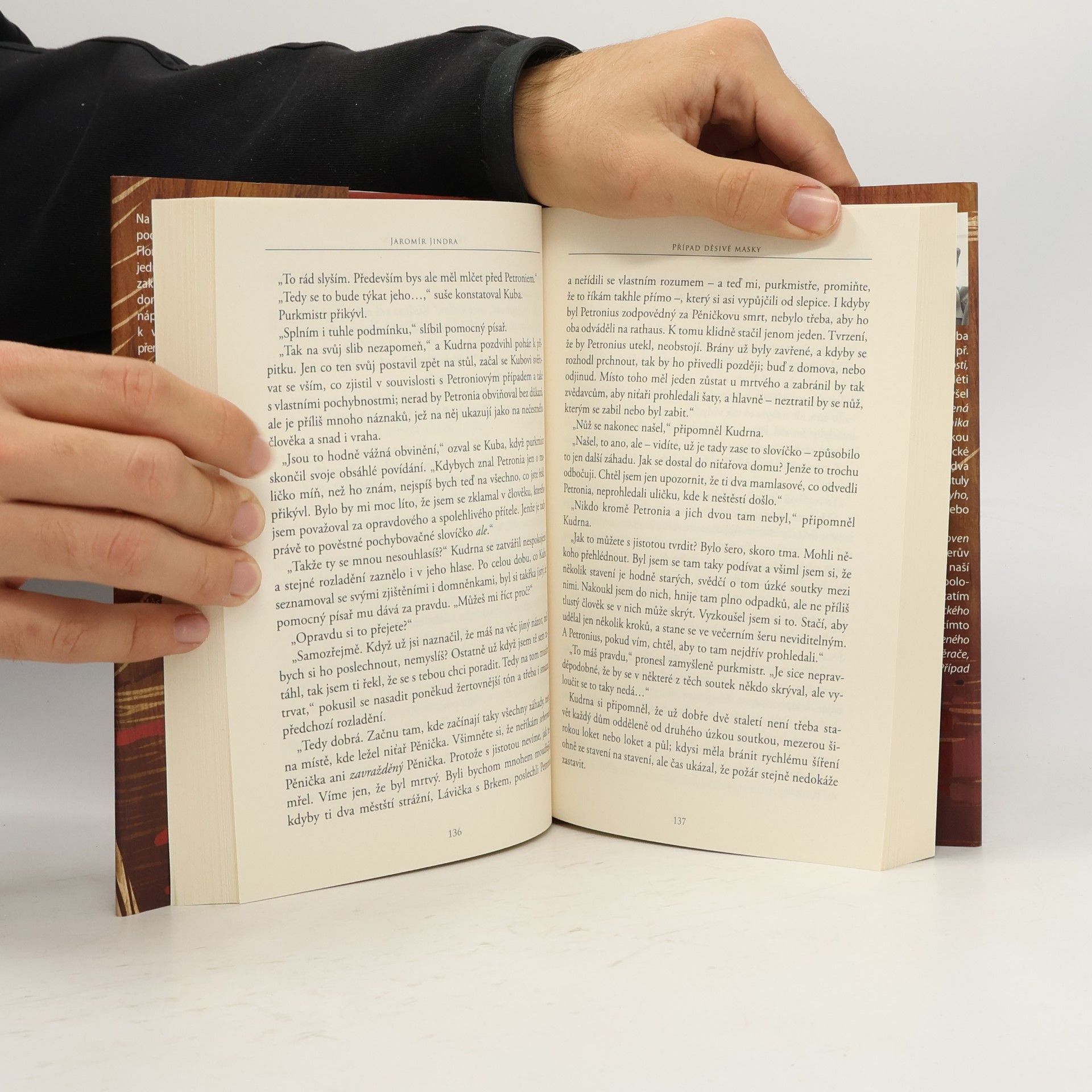 Jaromír Jindra Případ děsivé masky