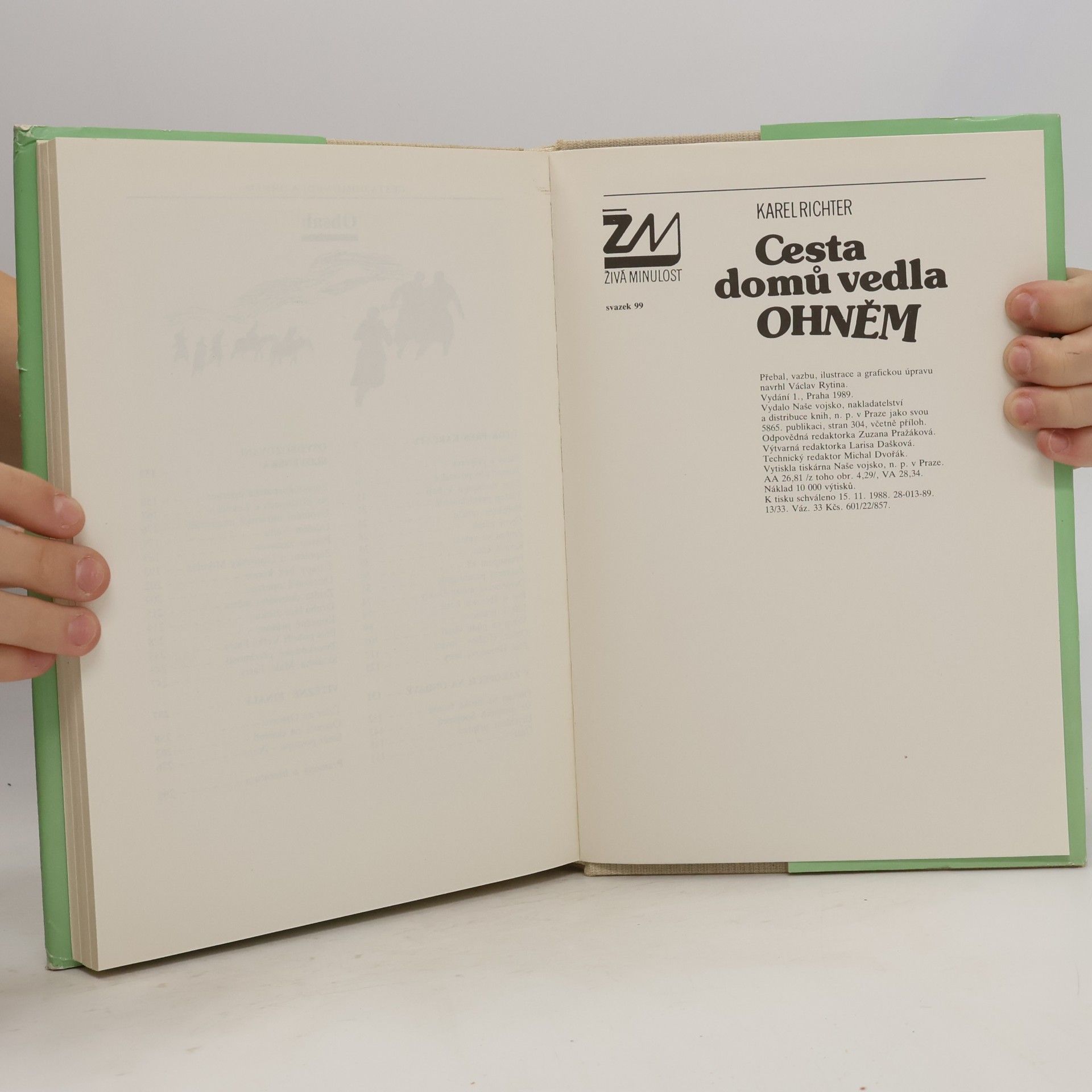Karel Richter Cesta domů vedla ohněm